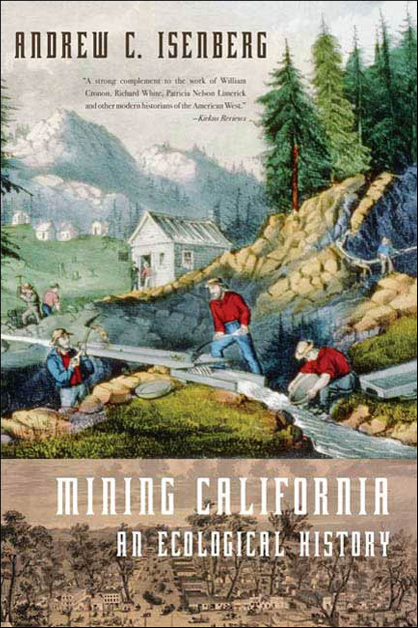 This image is the cover for the book Mining California