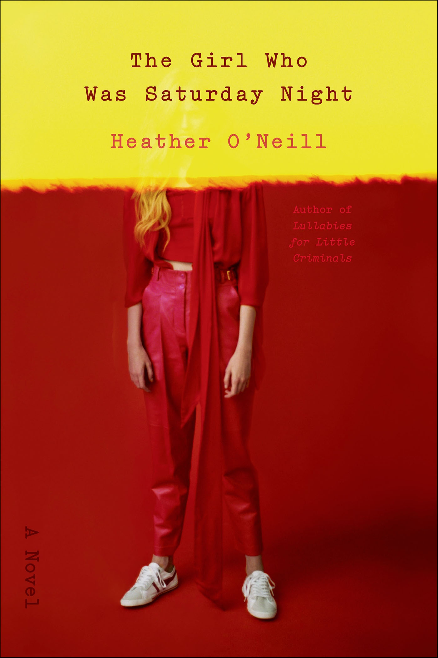 This image is the cover for the book The Girl Who Was Saturday Night