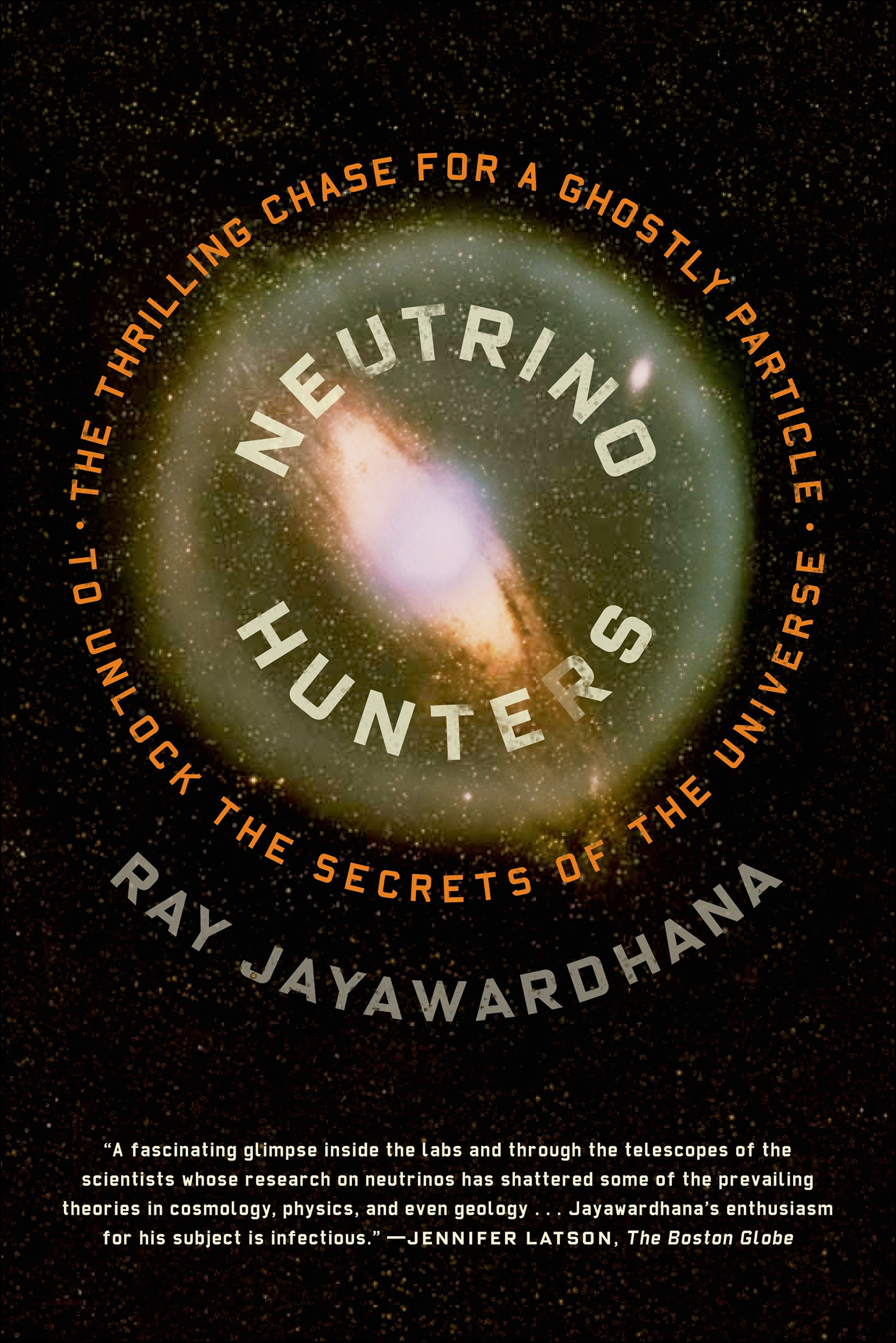 This image is the cover for the book Neutrino Hunters