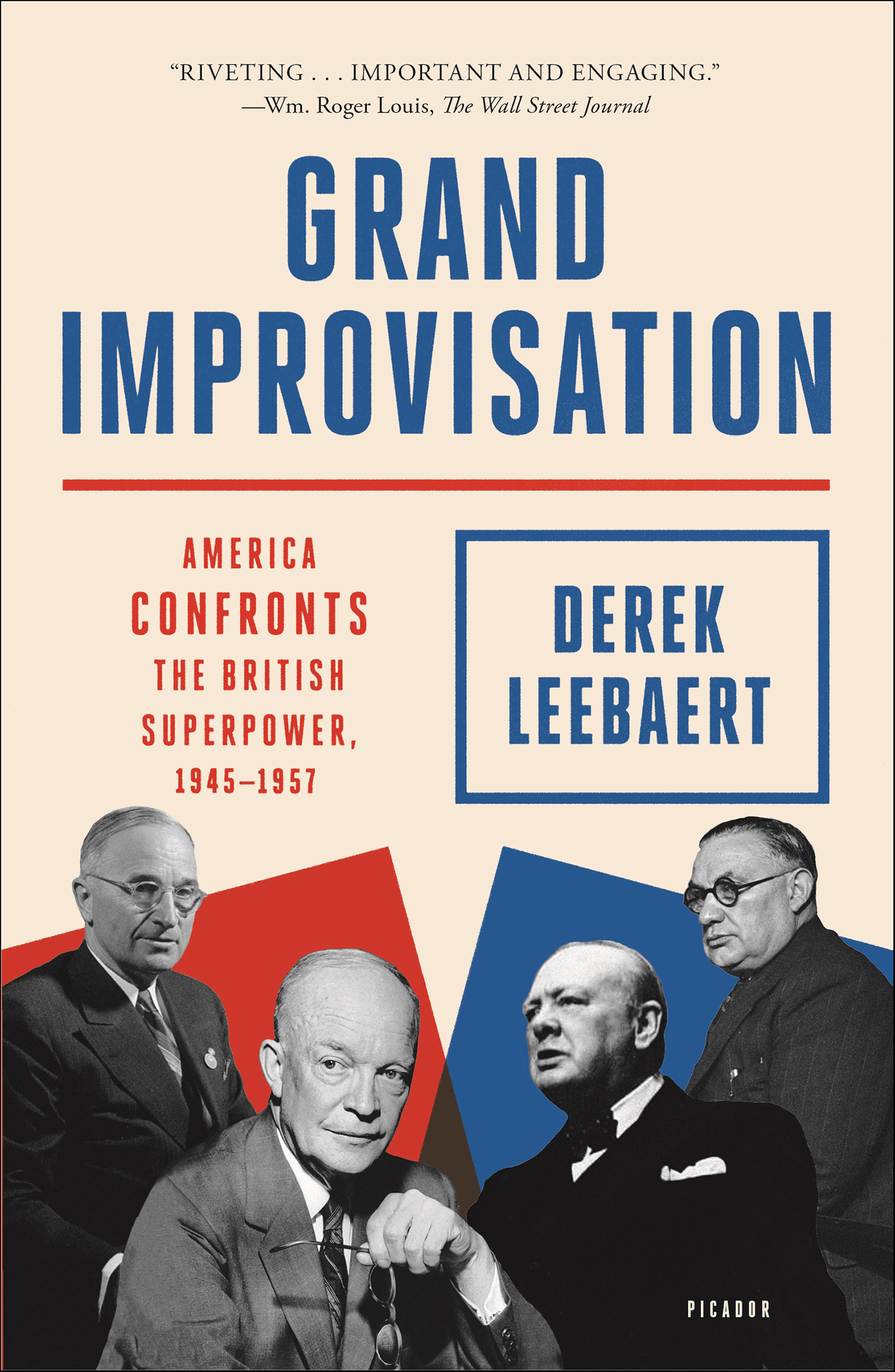 This image is the cover for the book Grand Improvisation