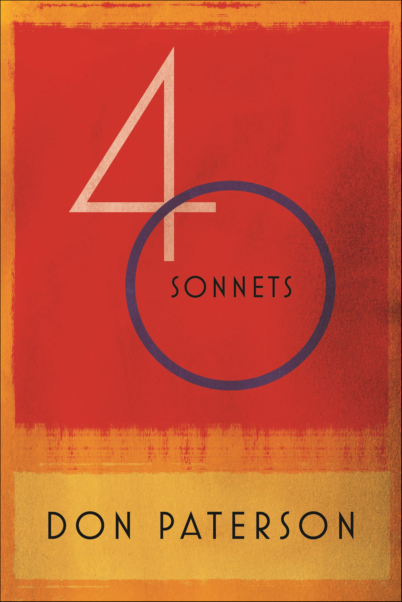 This image is the cover for the book 40 Sonnets
