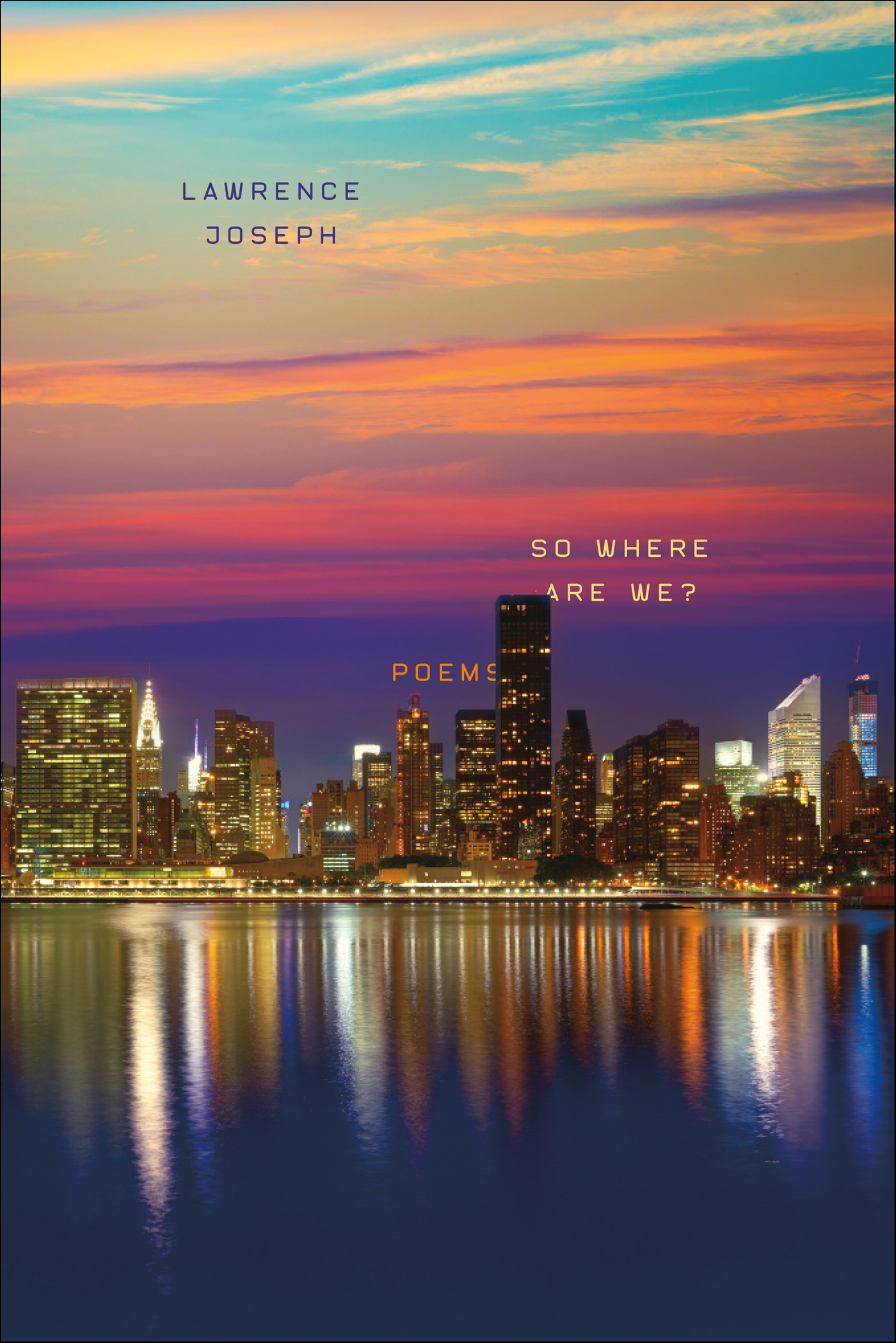 This image is the cover for the book So Where Are We?