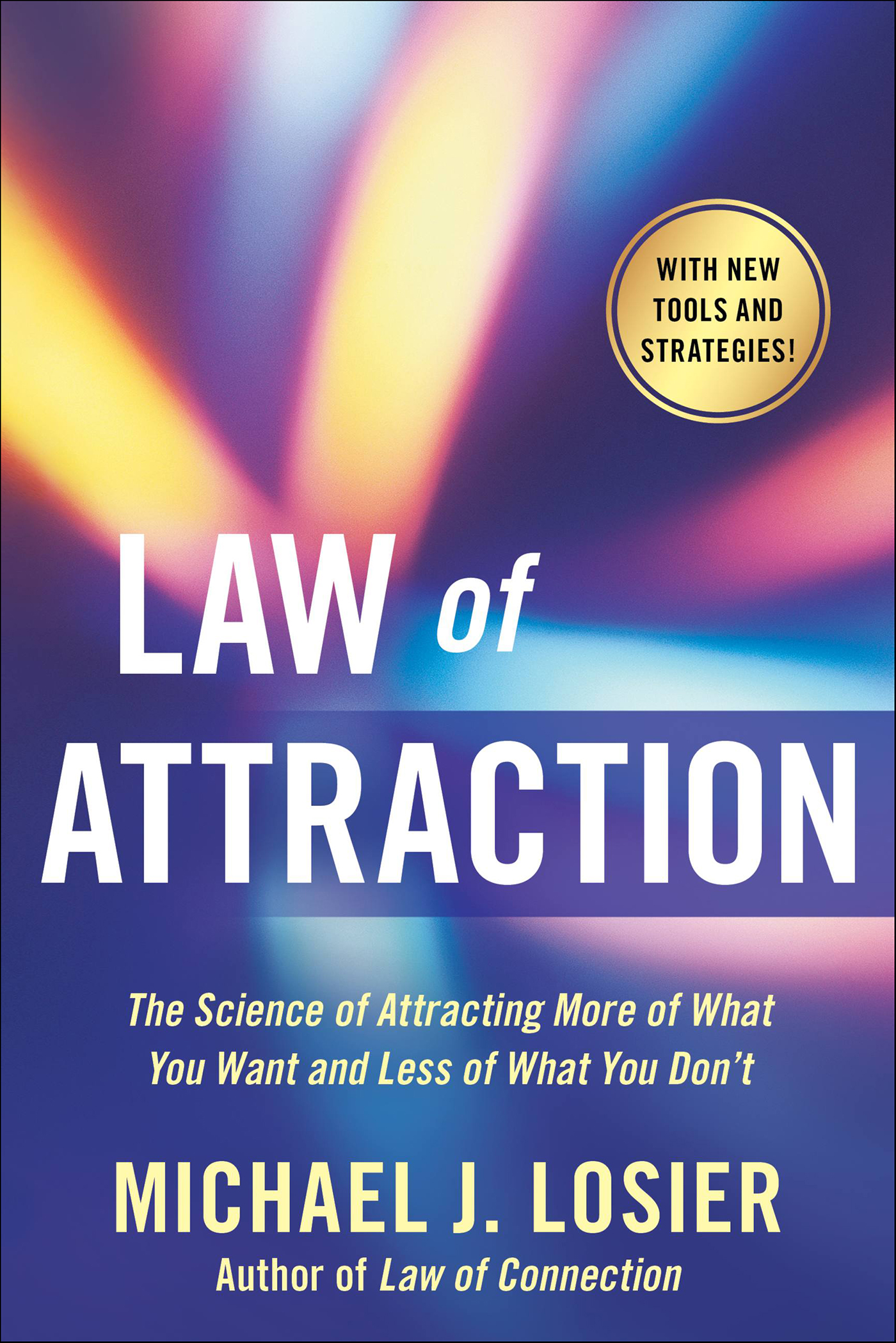 This image is the cover for the book Law of Attraction