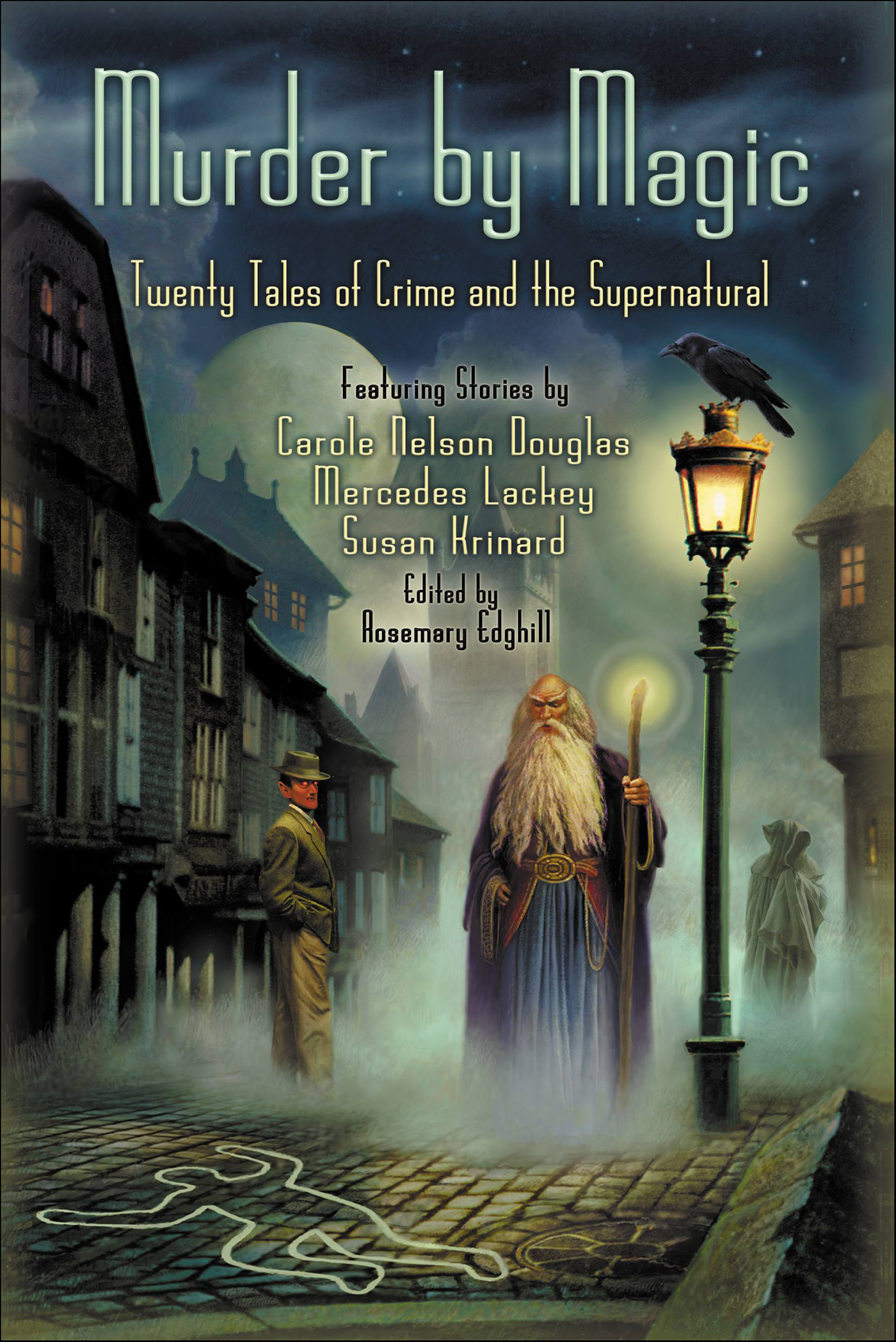This image is the cover for the book Murder by Magic