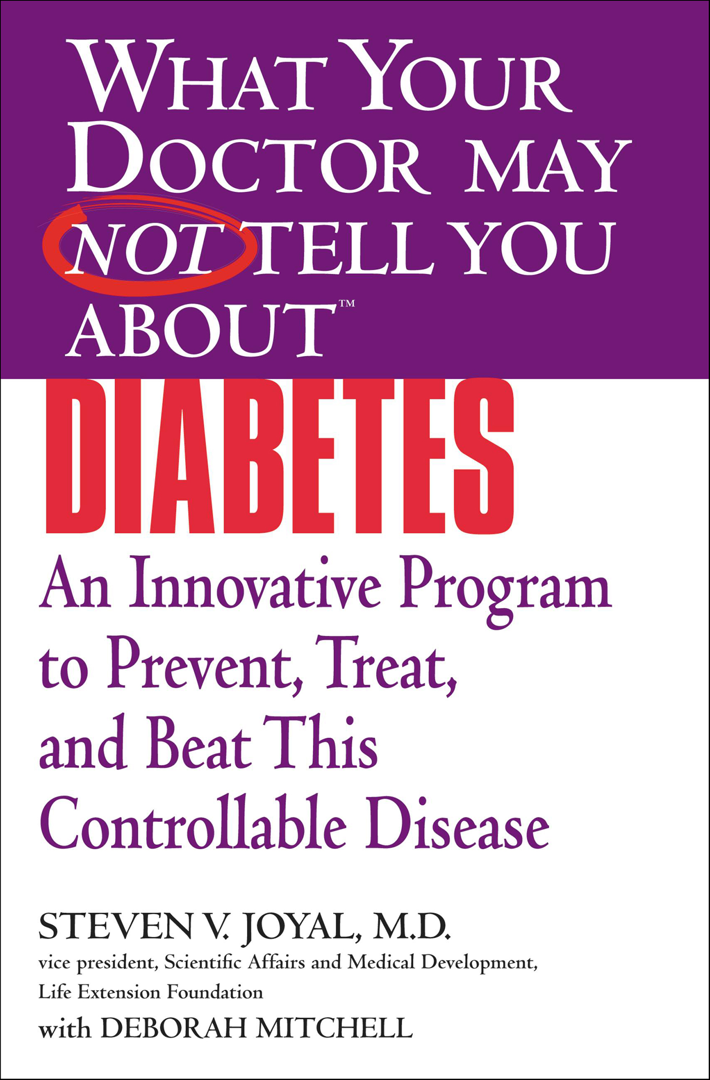 This image is the cover for the book What Your Doctor May Not Tell You About (TM): Alzheimer's Disease