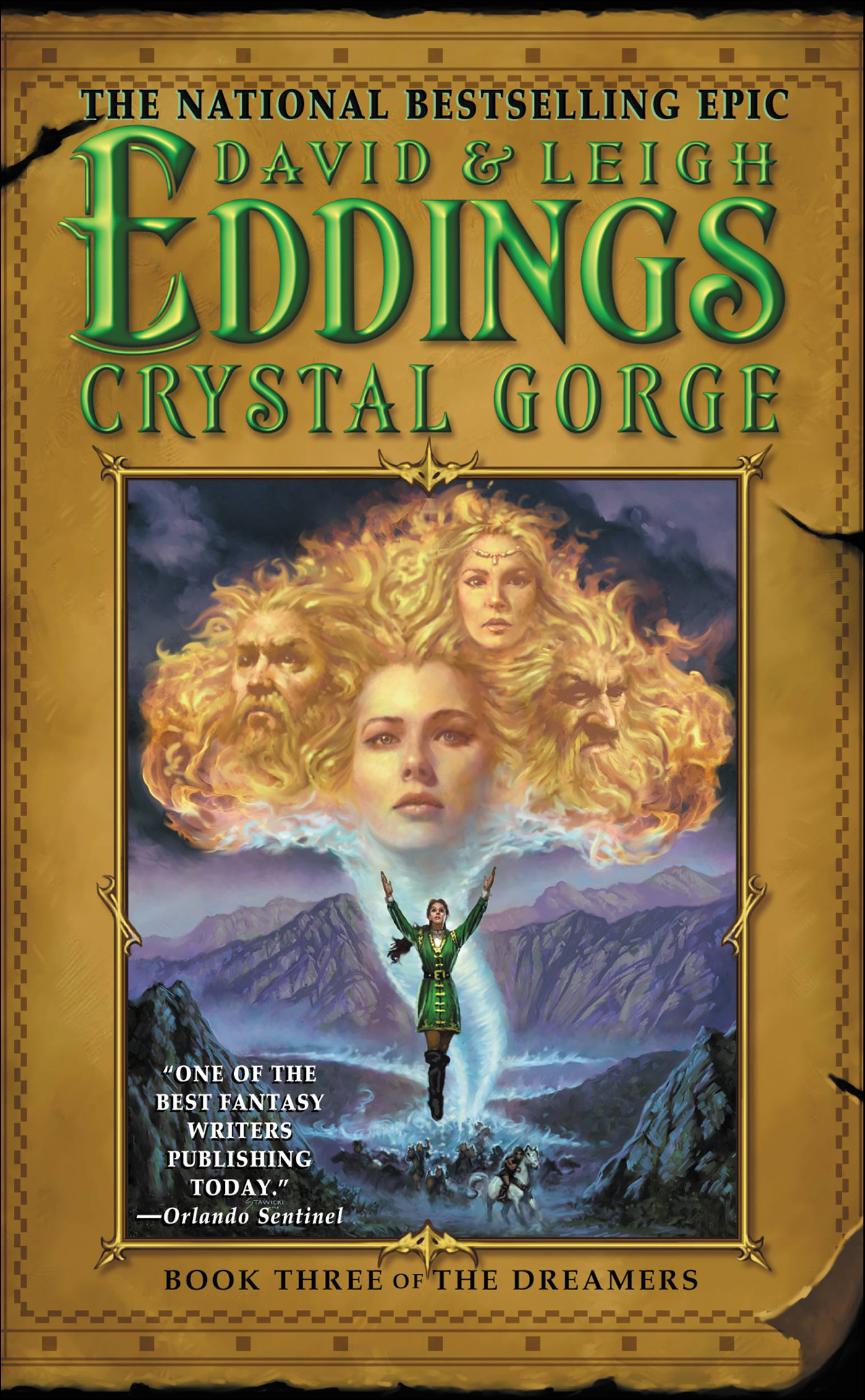 This image is the cover for the book Crystal Gorge, The Dreamers