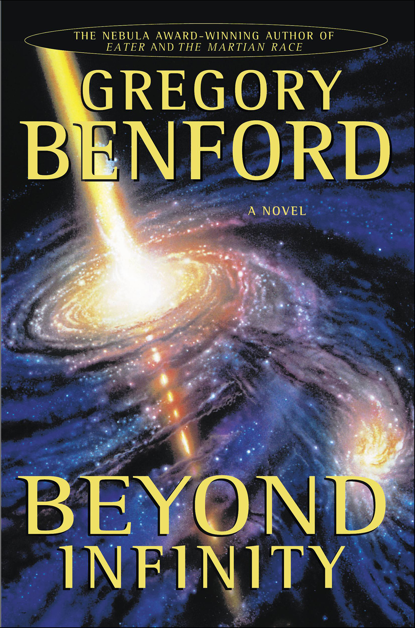 This image is the cover for the book Beyond Infinity