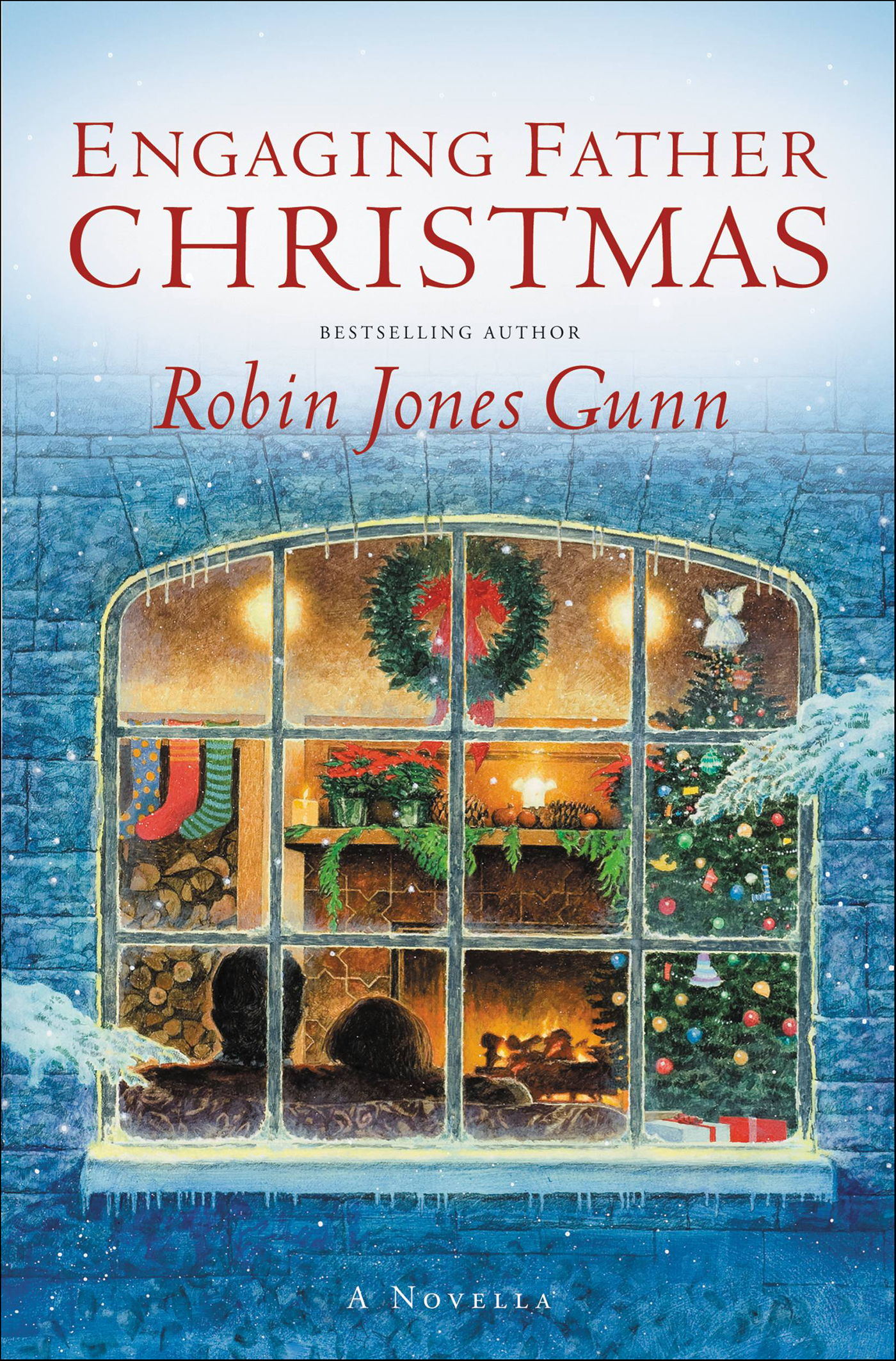 This image is the cover for the book Engaging Father Christmas