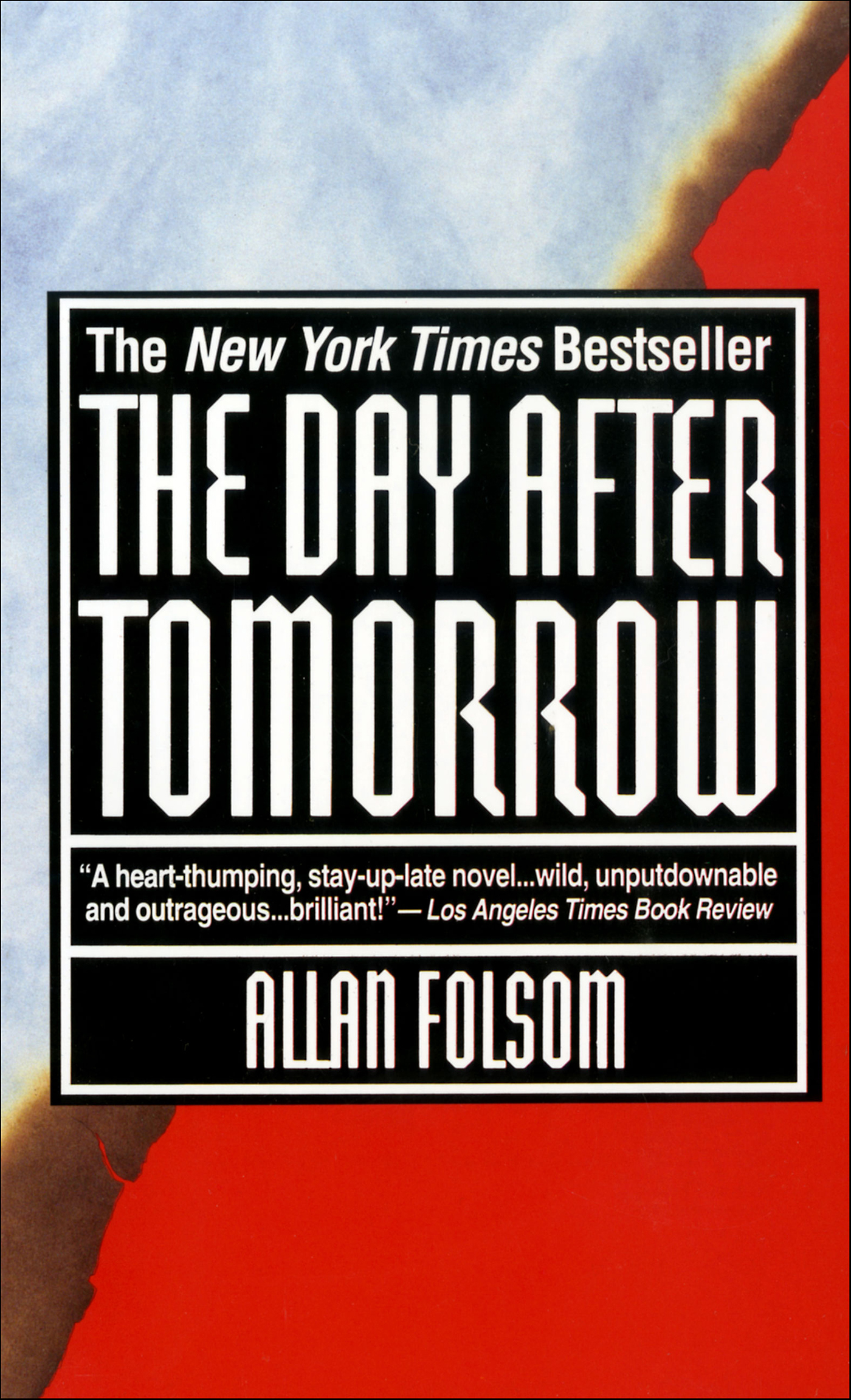 This image is the cover for the book Day After Tomorrow