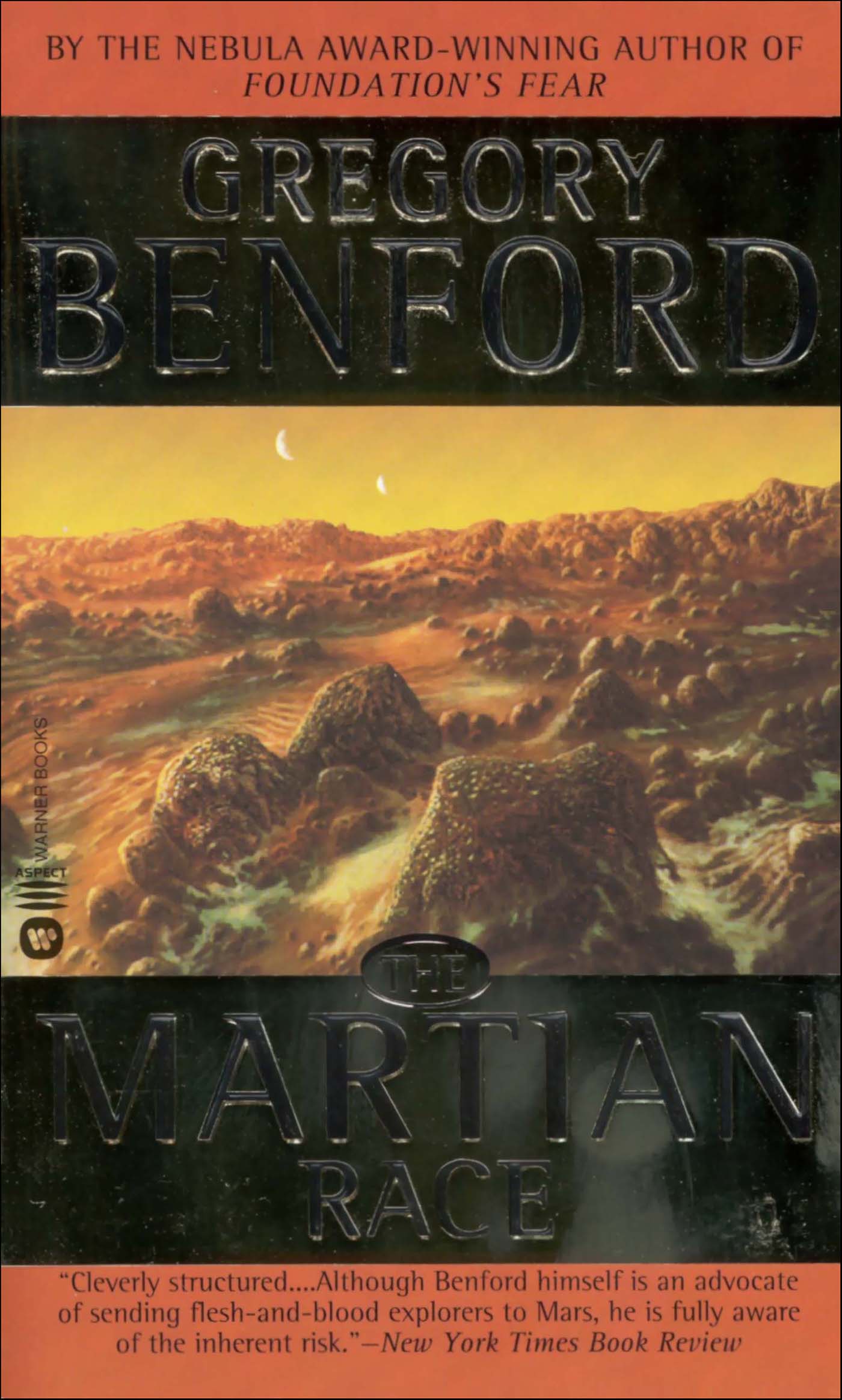 This image is the cover for the book Martian Race