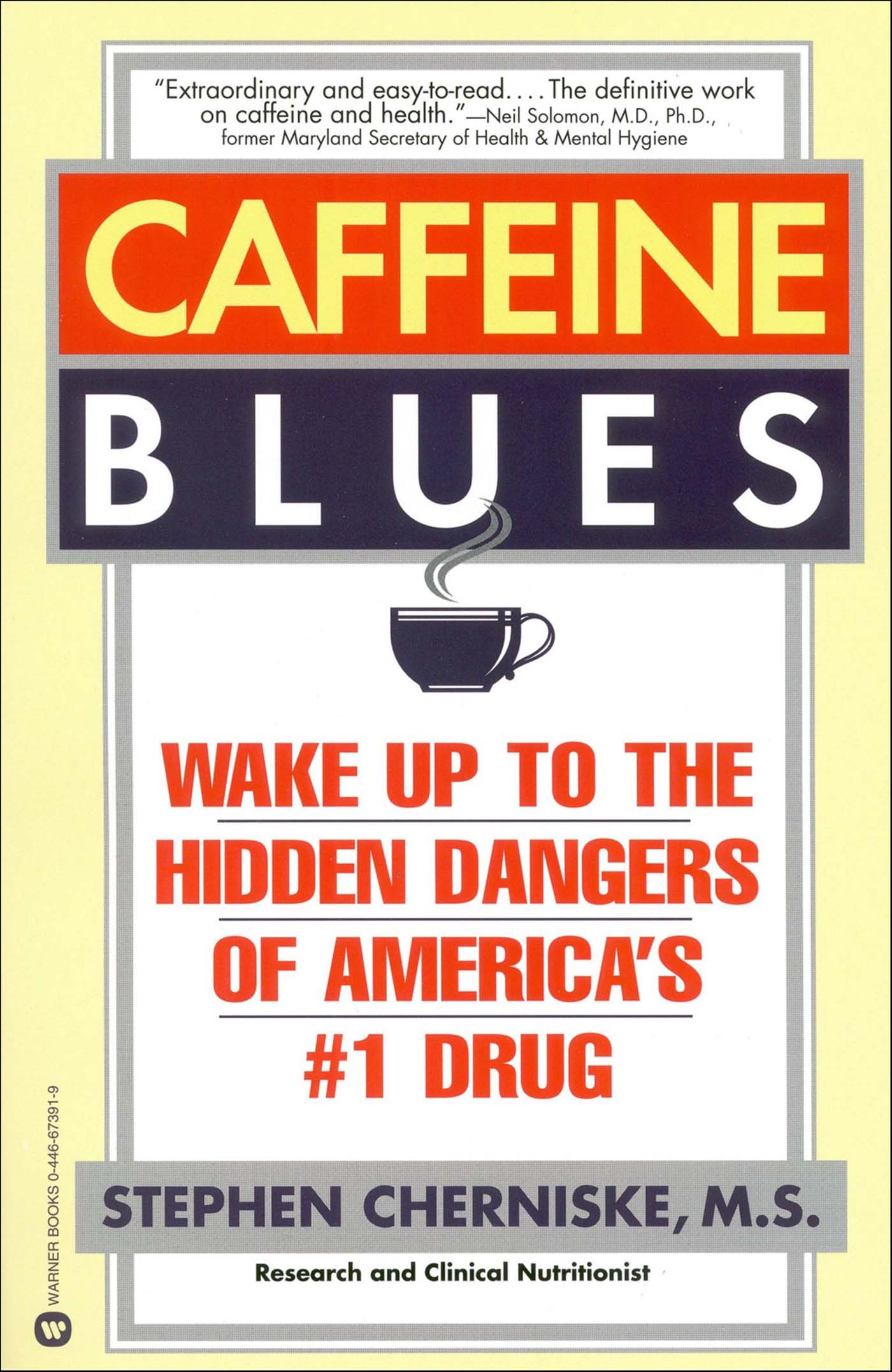 This image is the cover for the book Caffeine Blues