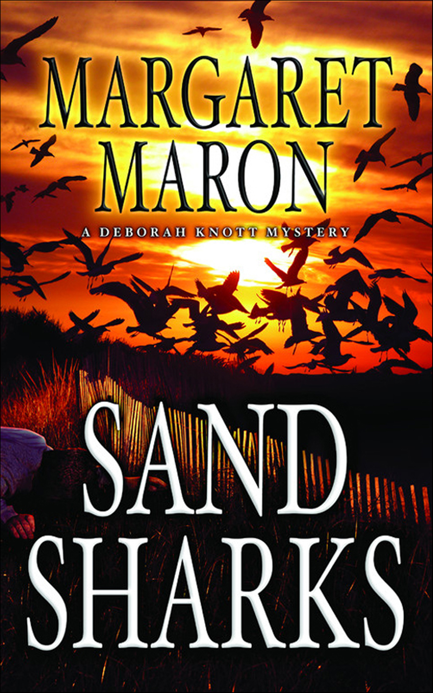 This image is the cover for the book Sand Sharks, The Deborah Knott Mysteries