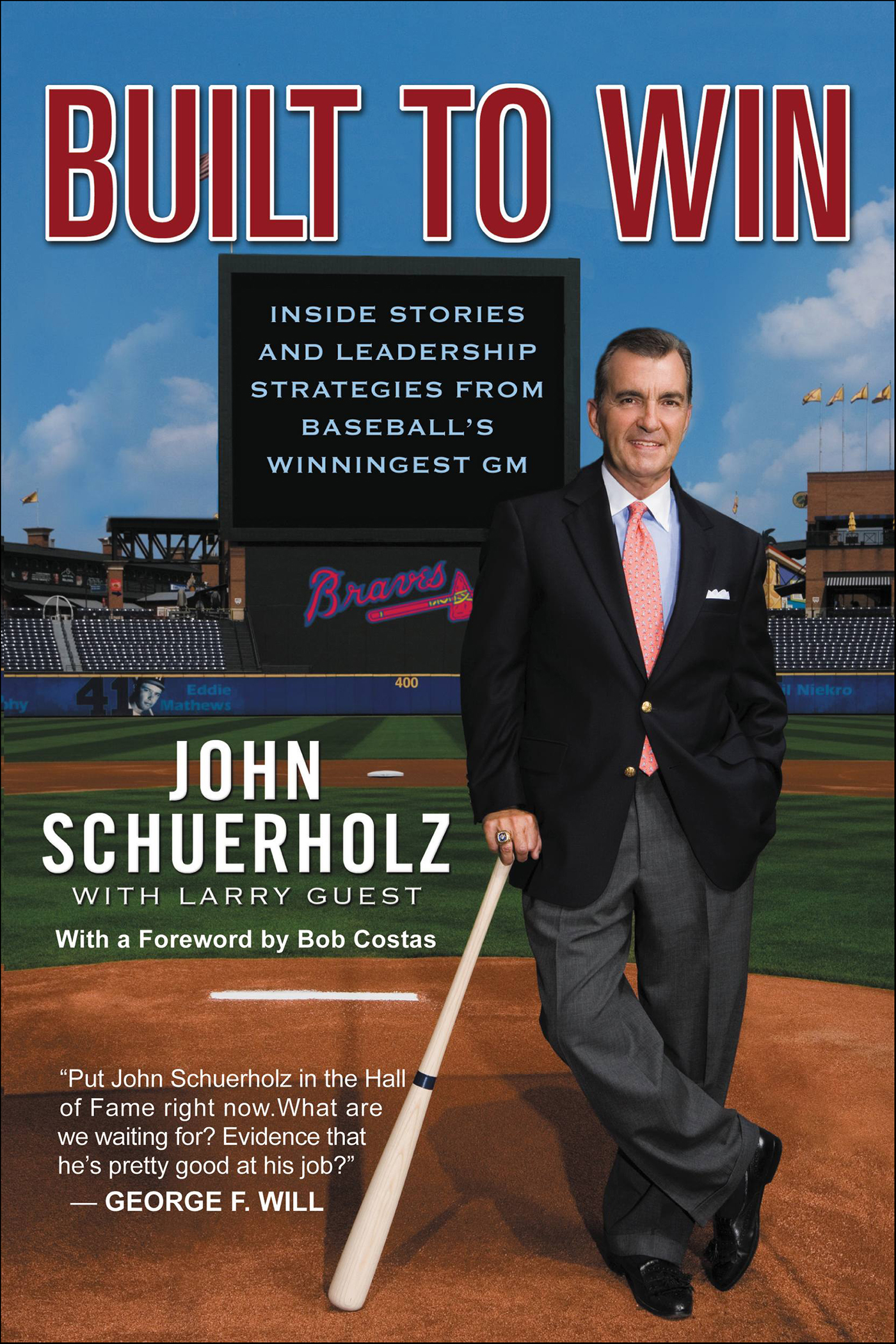 This image is the cover for the book Built to Win