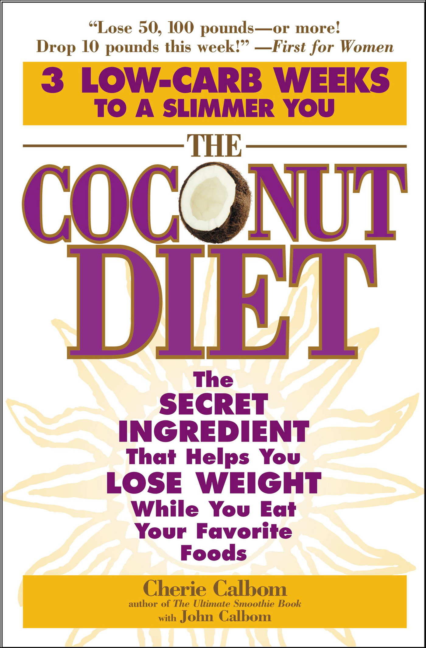 This image is the cover for the book Coconut Diet