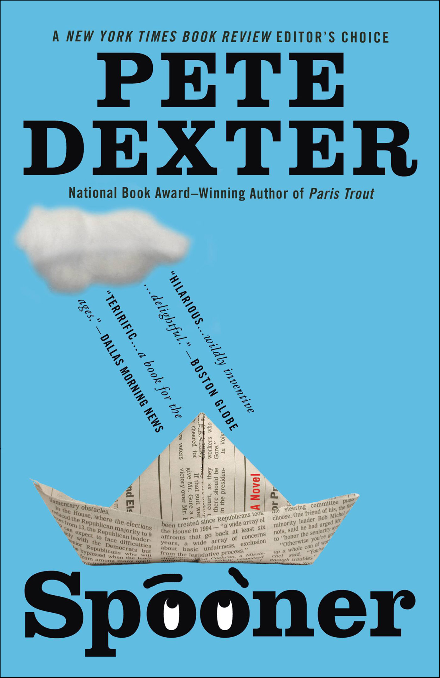 This image is the cover for the book Spooner