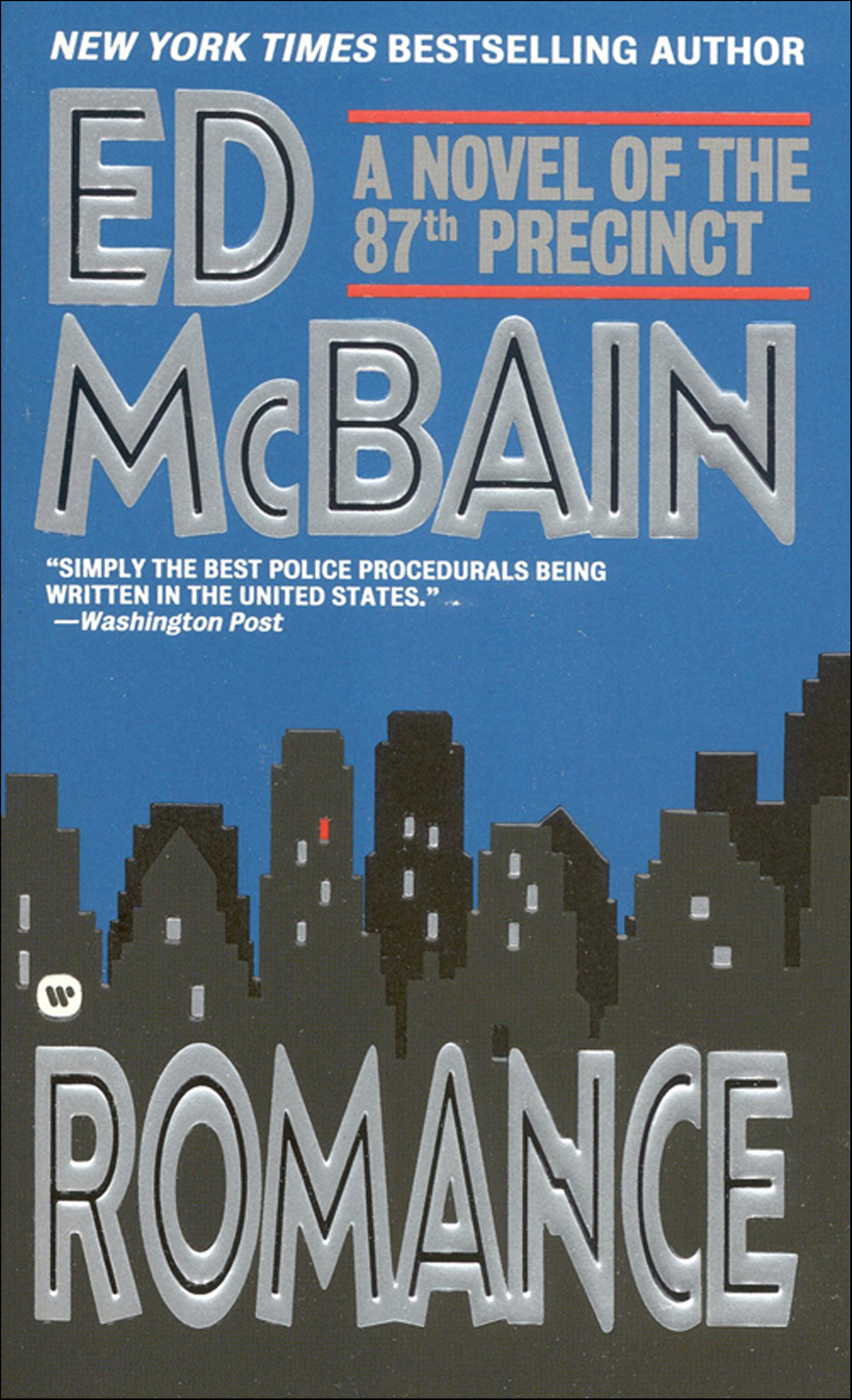 This image is the cover for the book Romance, 87th Precinct Mysteries