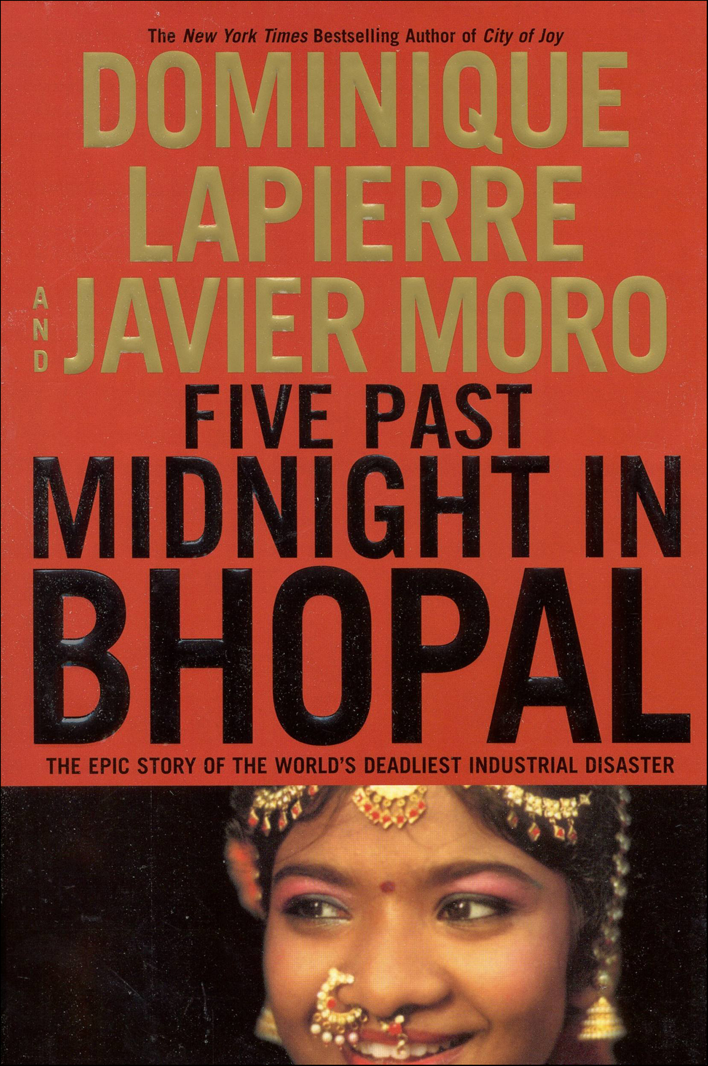 This image is the cover for the book Five Past Midnight in Bhopal