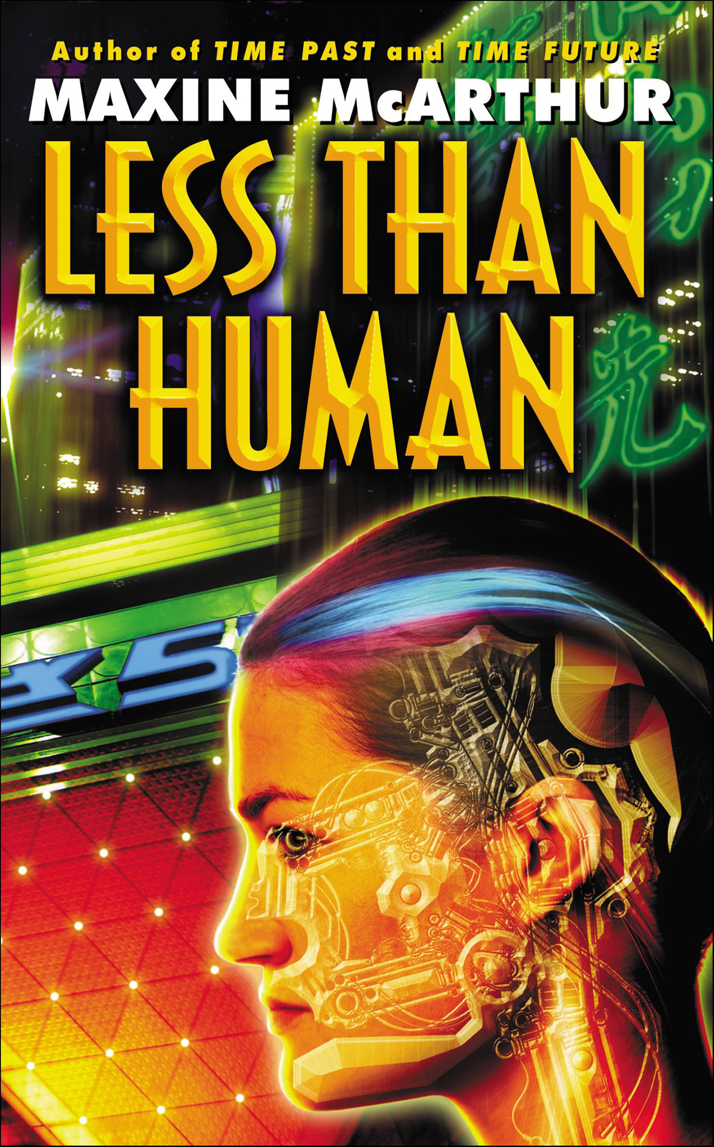 This image is the cover for the book Less Than Human