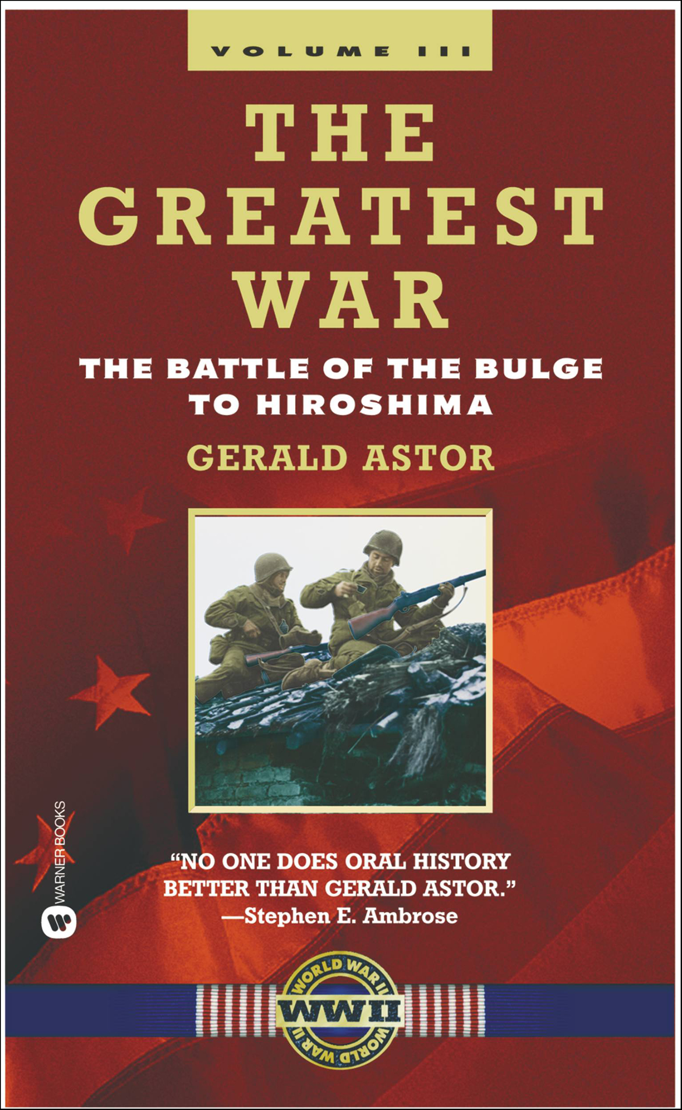 This image is the cover for the book Greatest War - Volume III