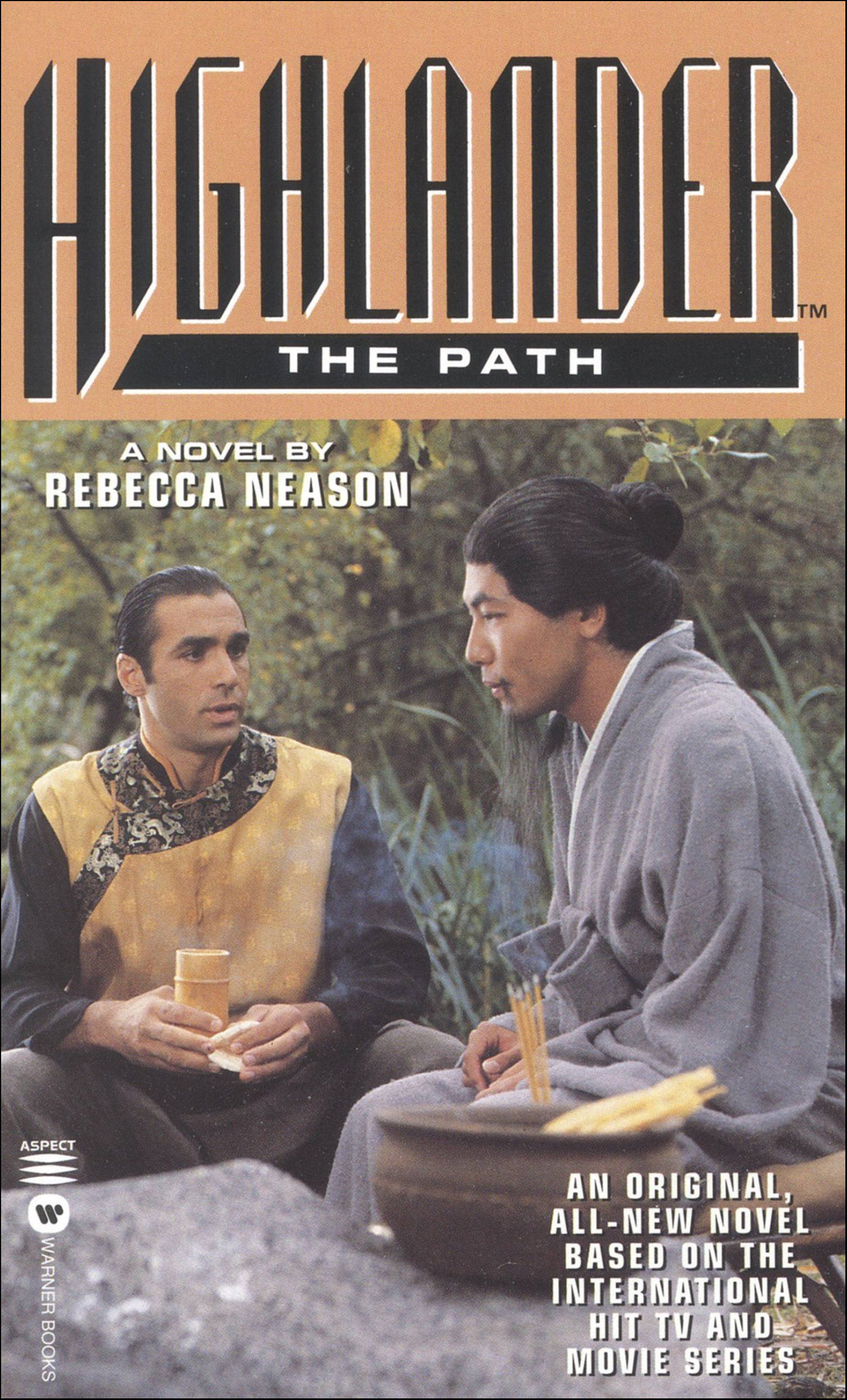 This image is the cover for the book Highlander: The Path, Highlander Novels