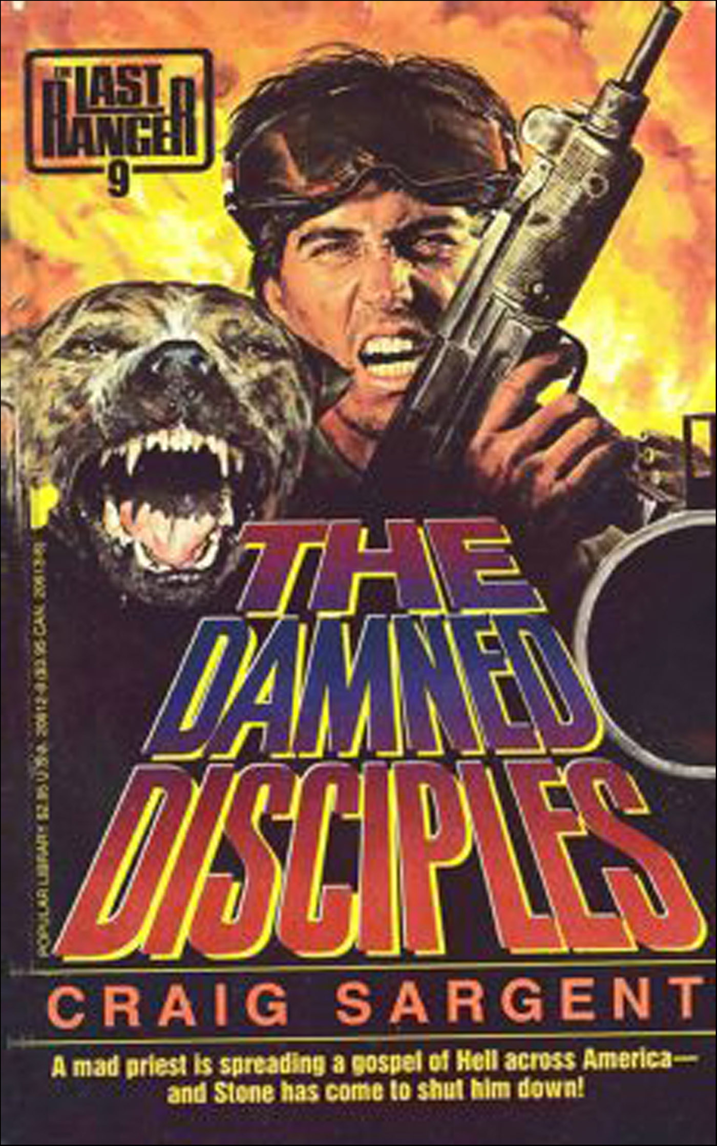 This image is the cover for the book LAST RANGER: THE DAMN DISCIPLES