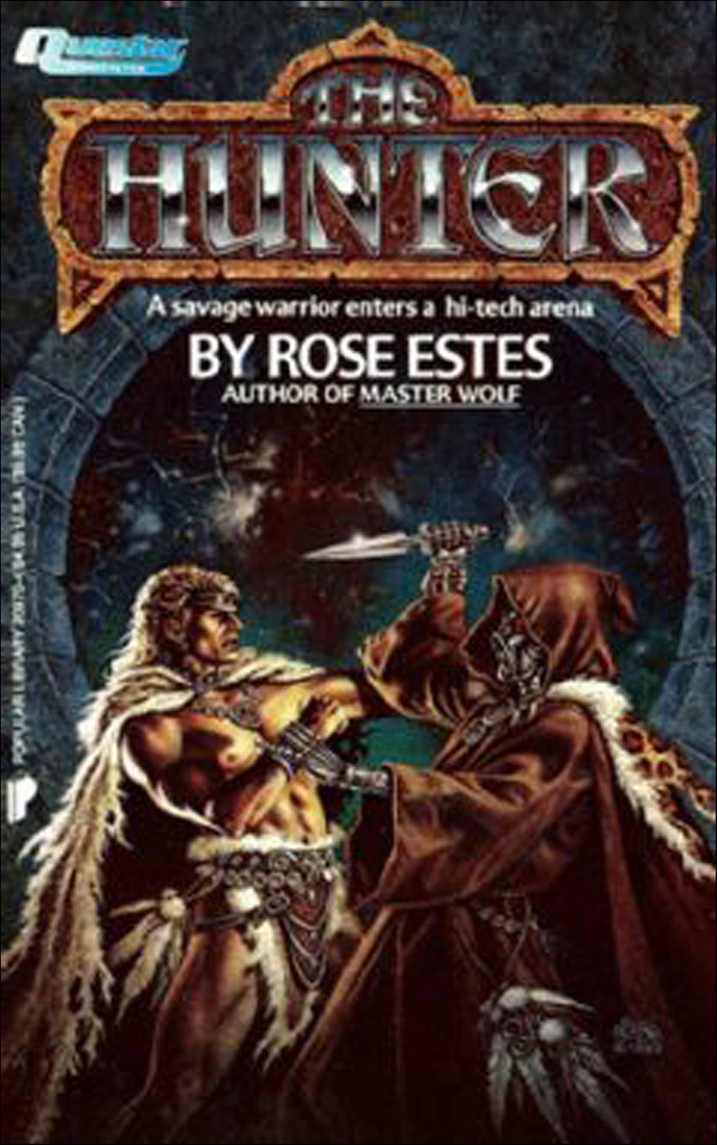 This image is the cover for the book Hunter, Questar Science Fiction