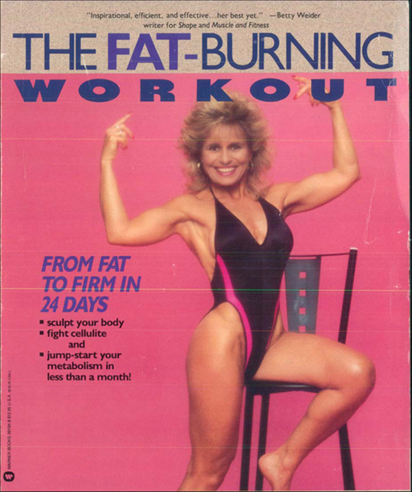 This image is the cover for the book Fat-Burning Workout