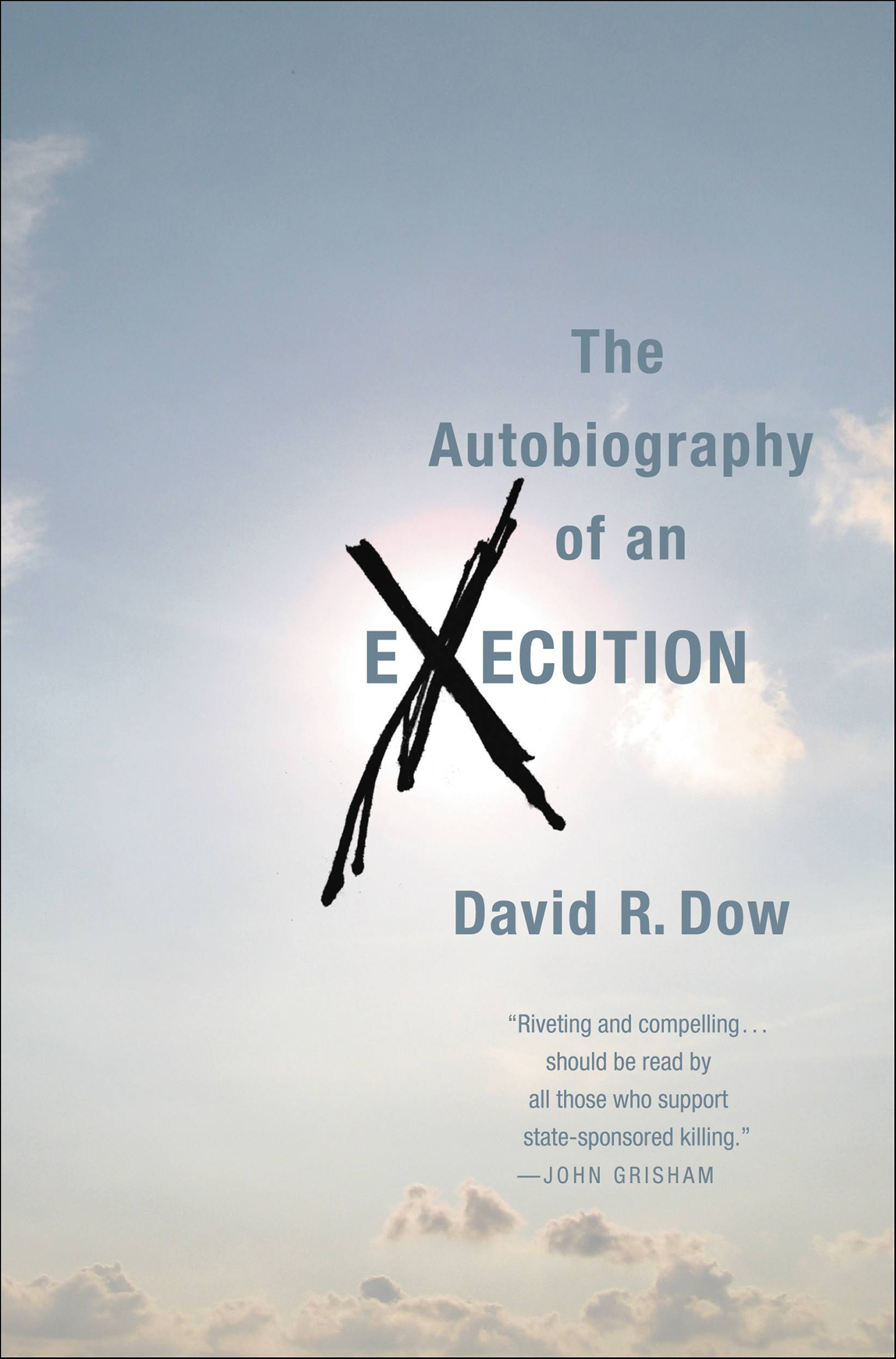 This image is the cover for the book Autobiography of an Execution