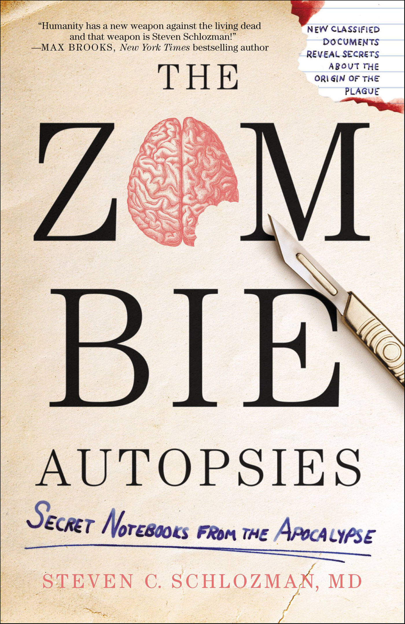 This image is the cover for the book Zombie Autopsies