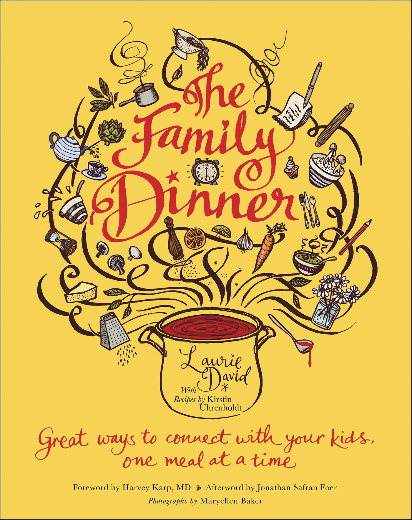 This image is the cover for the book Family Dinner