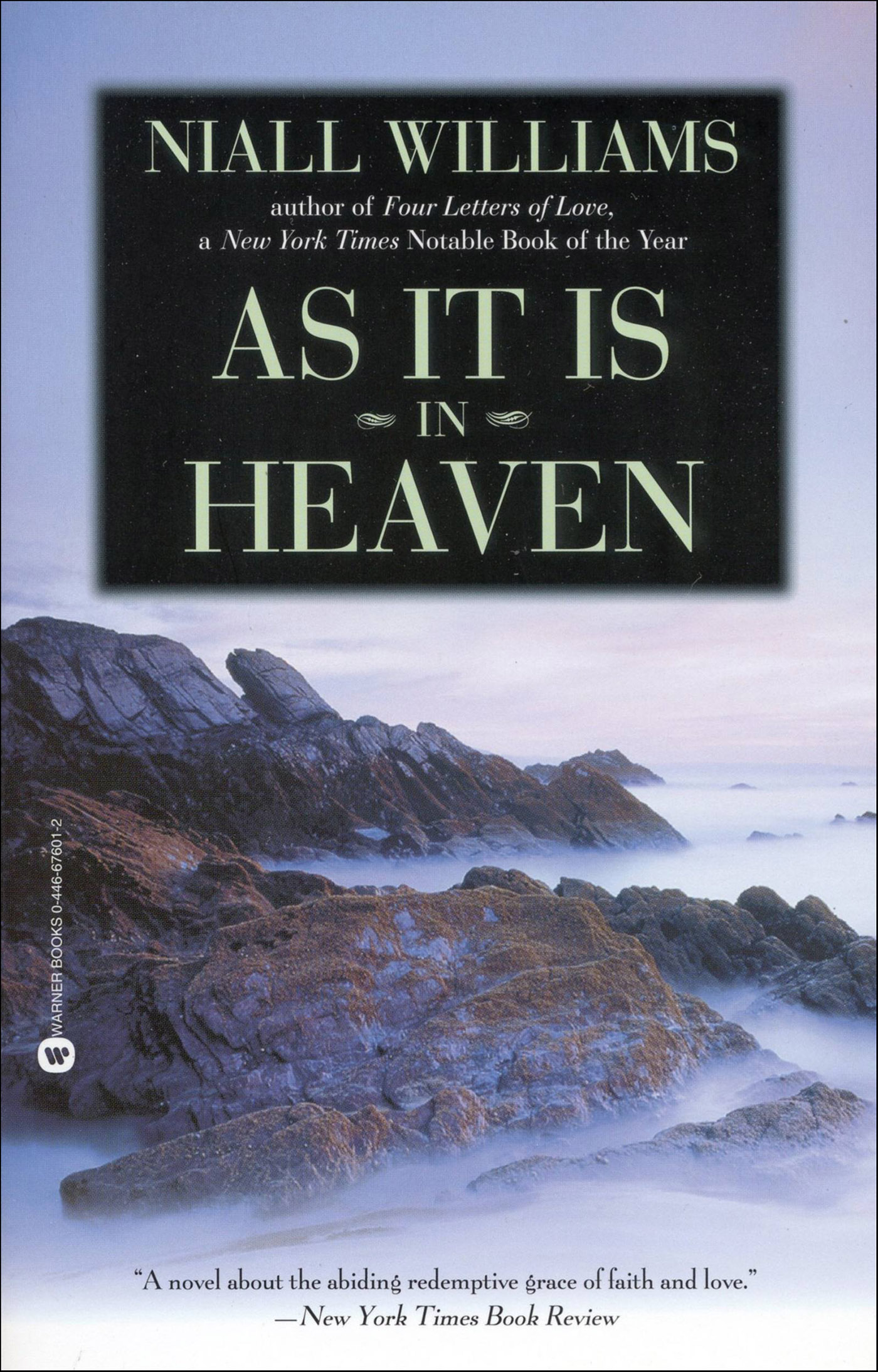 This image is the cover for the book As It Is in Heaven