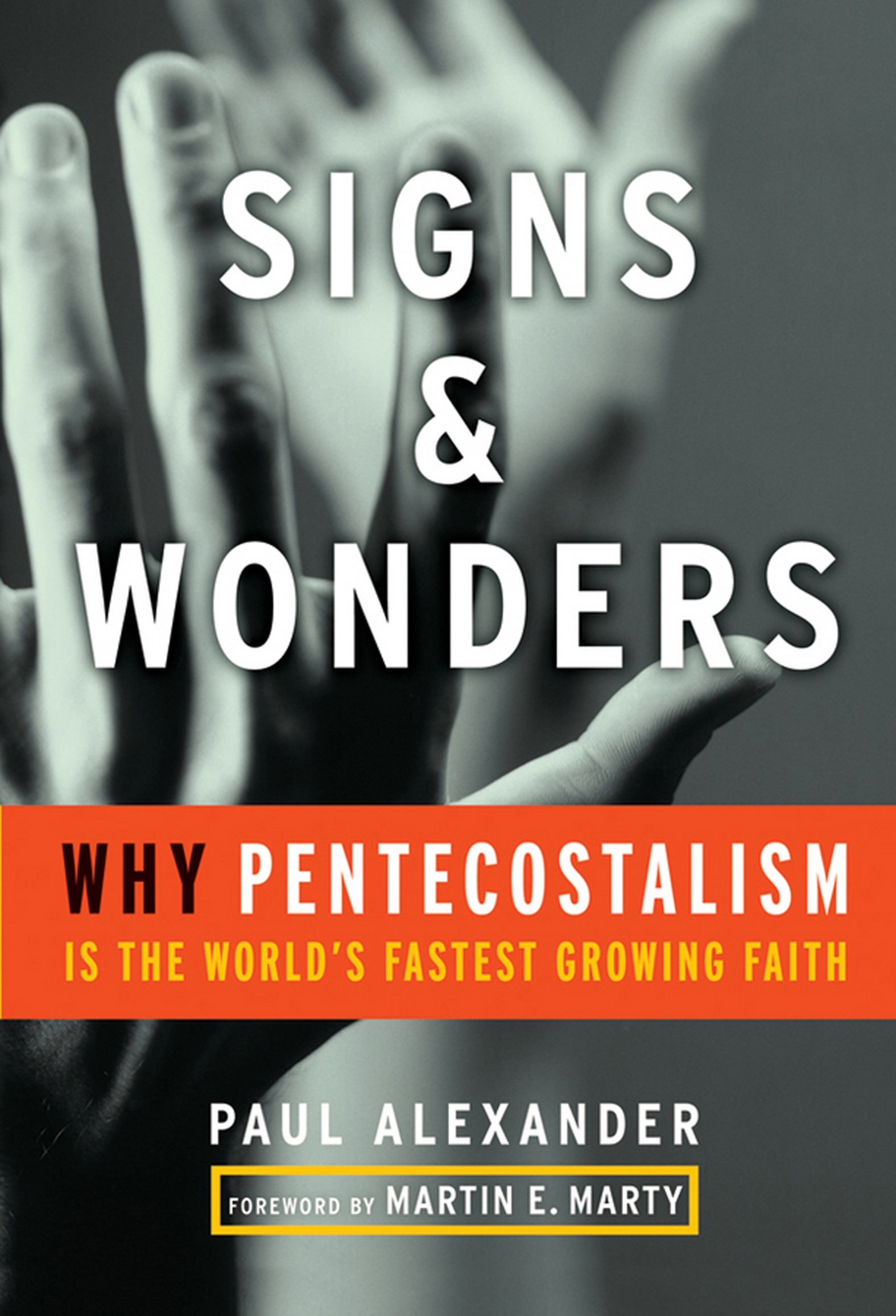 This image is the cover for the book Signs & Wonders