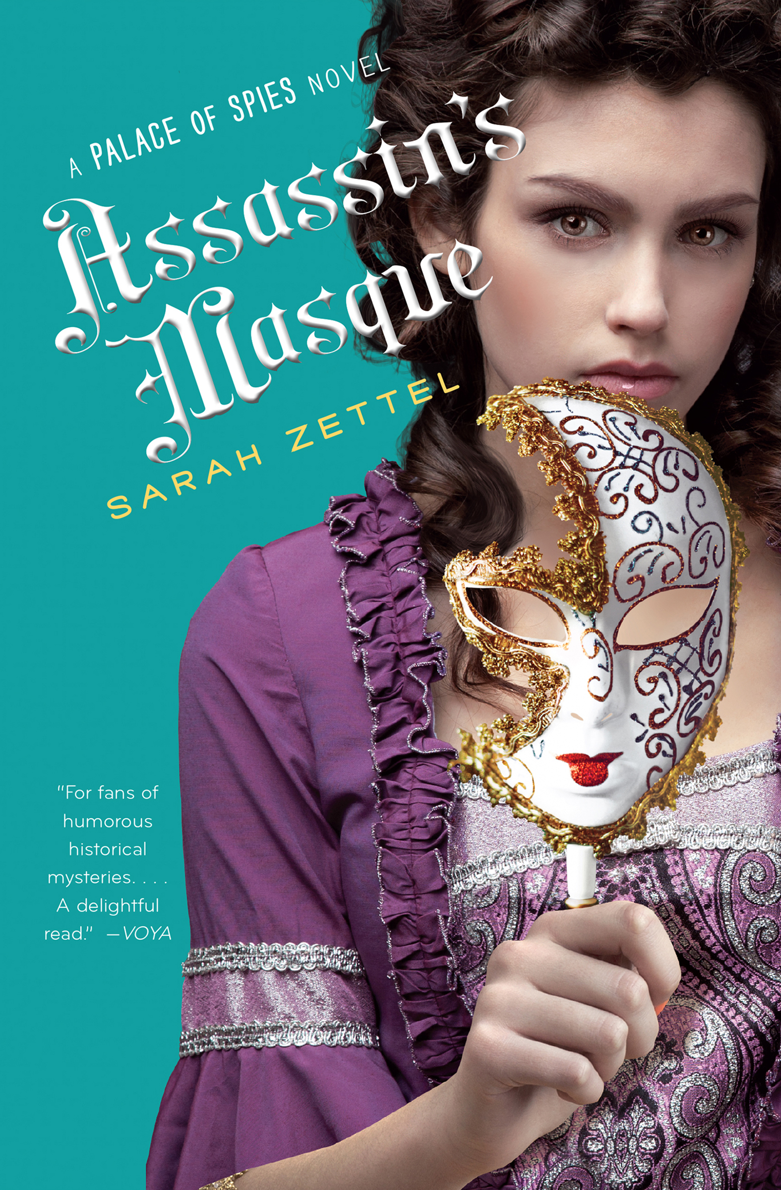 This image is the cover for the book Assassin's Masque, Palace of Spies