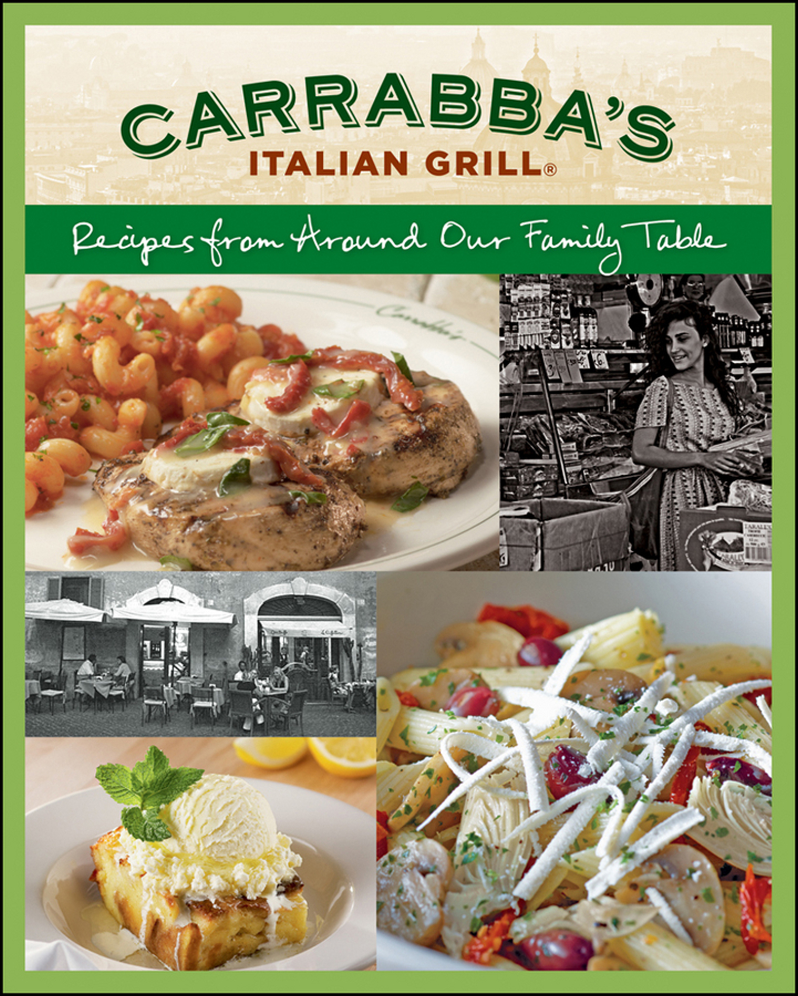 This image is the cover for the book Recipes from Around Our Family Table