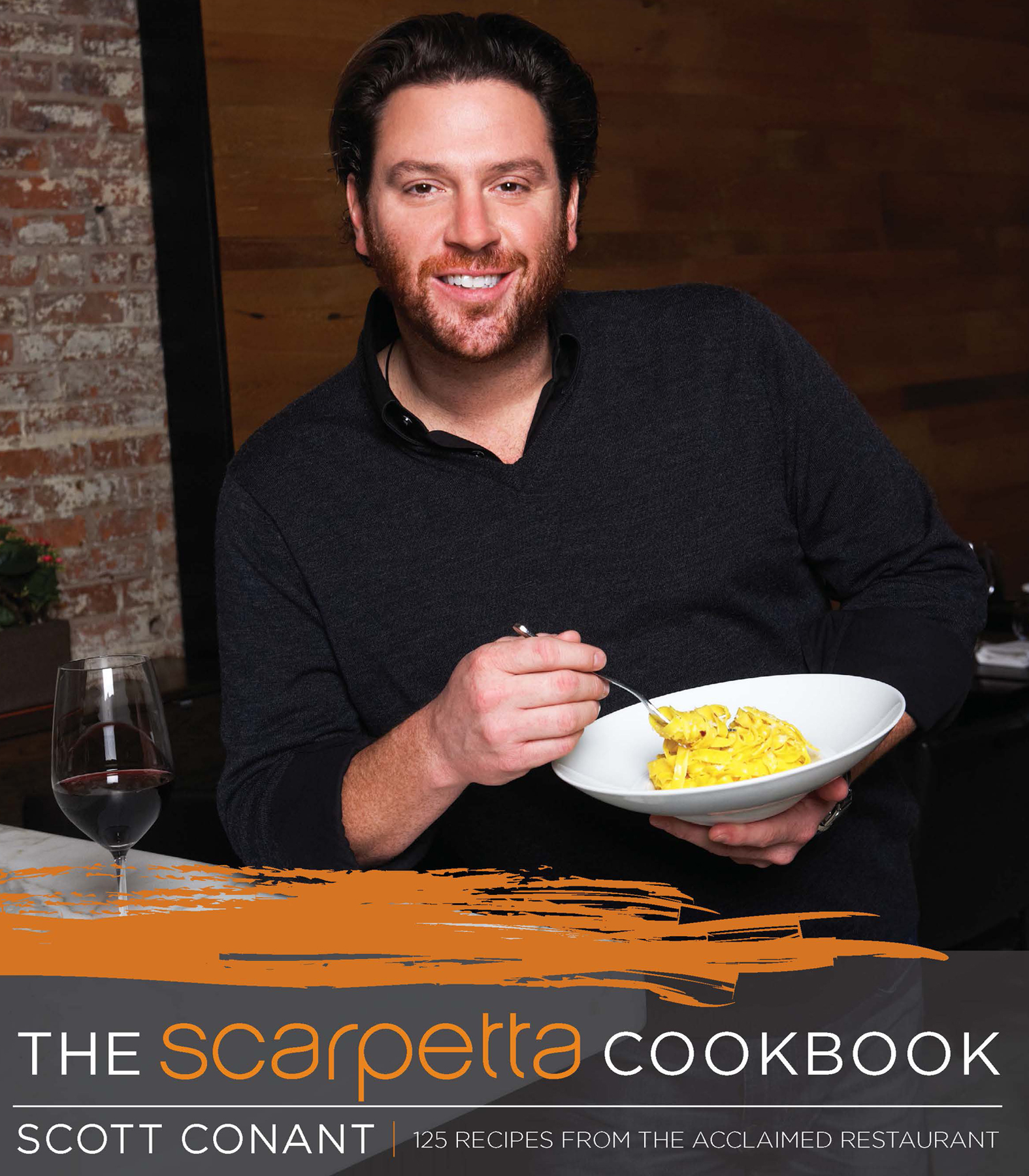 This image is the cover for the book Scarpetta Cookbook