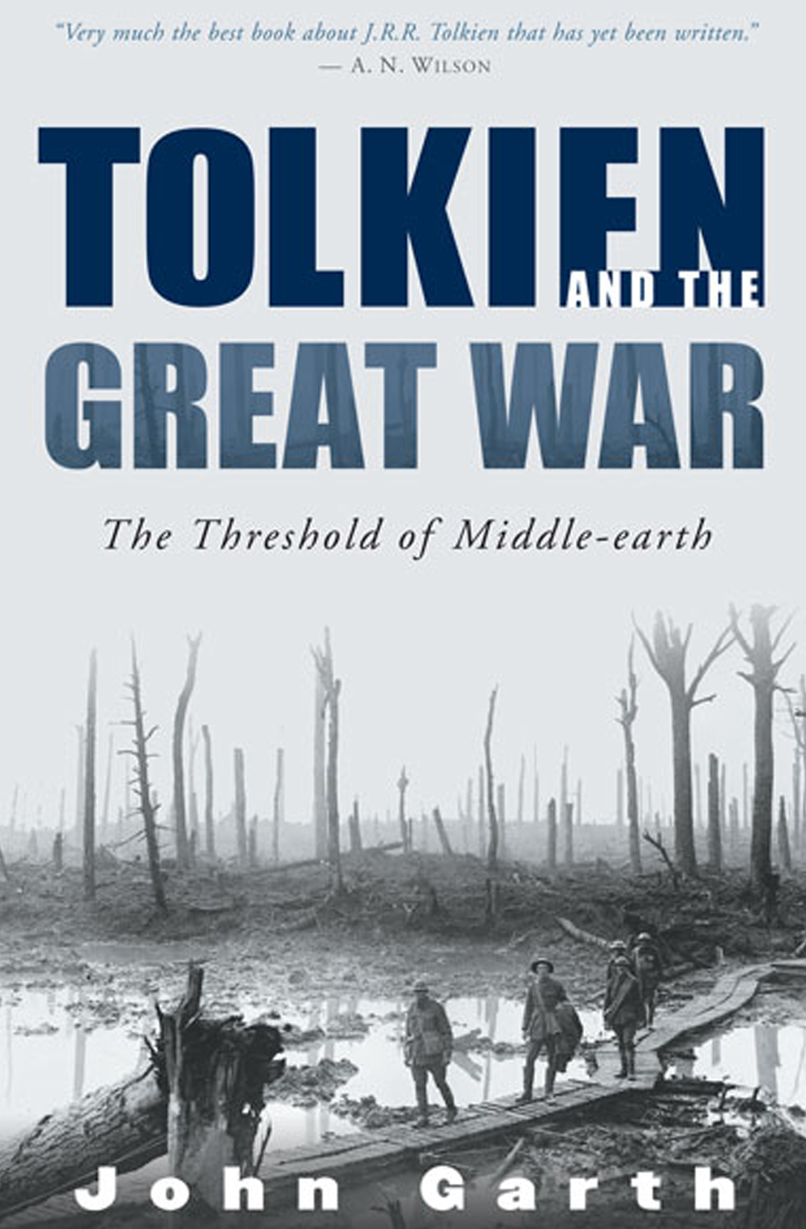 This image is the cover for the book Tolkien and the Great War