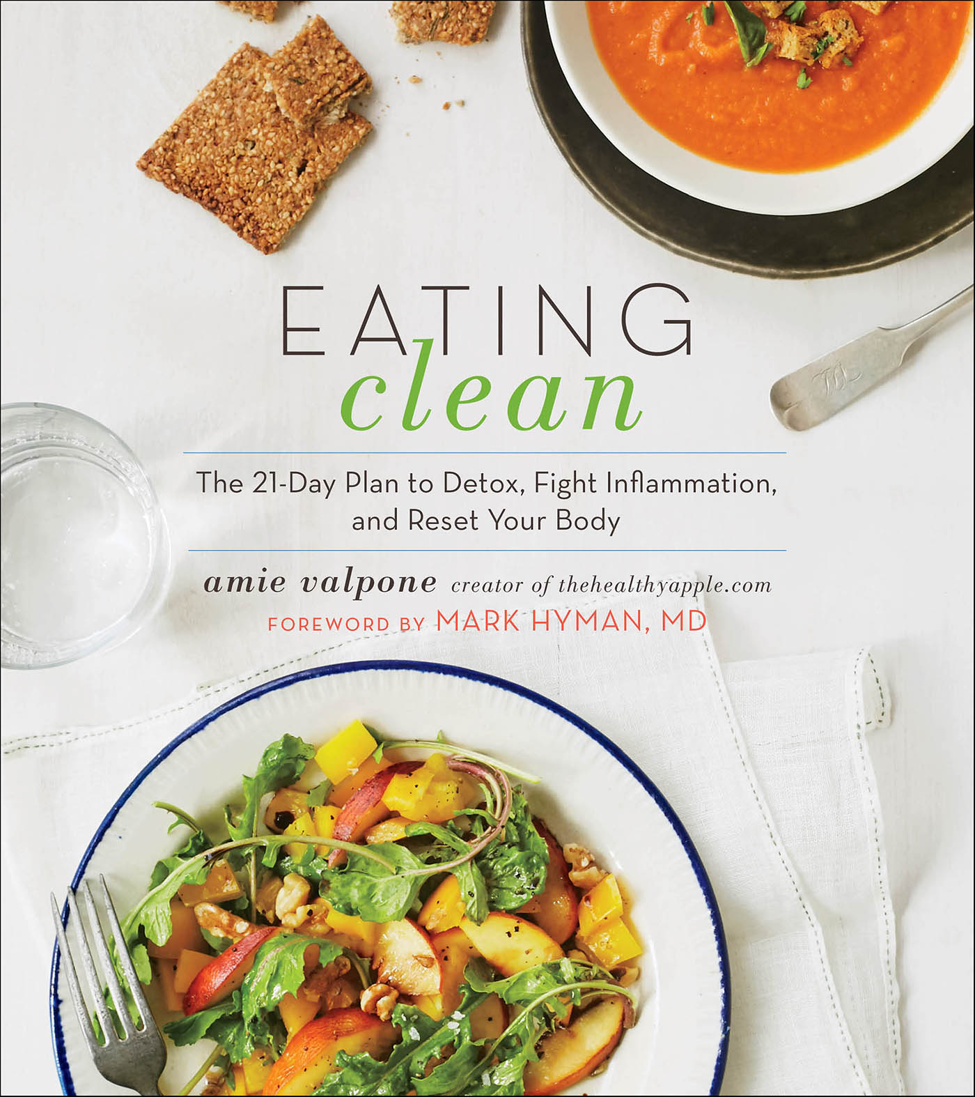 This image is the cover for the book Eating Clean