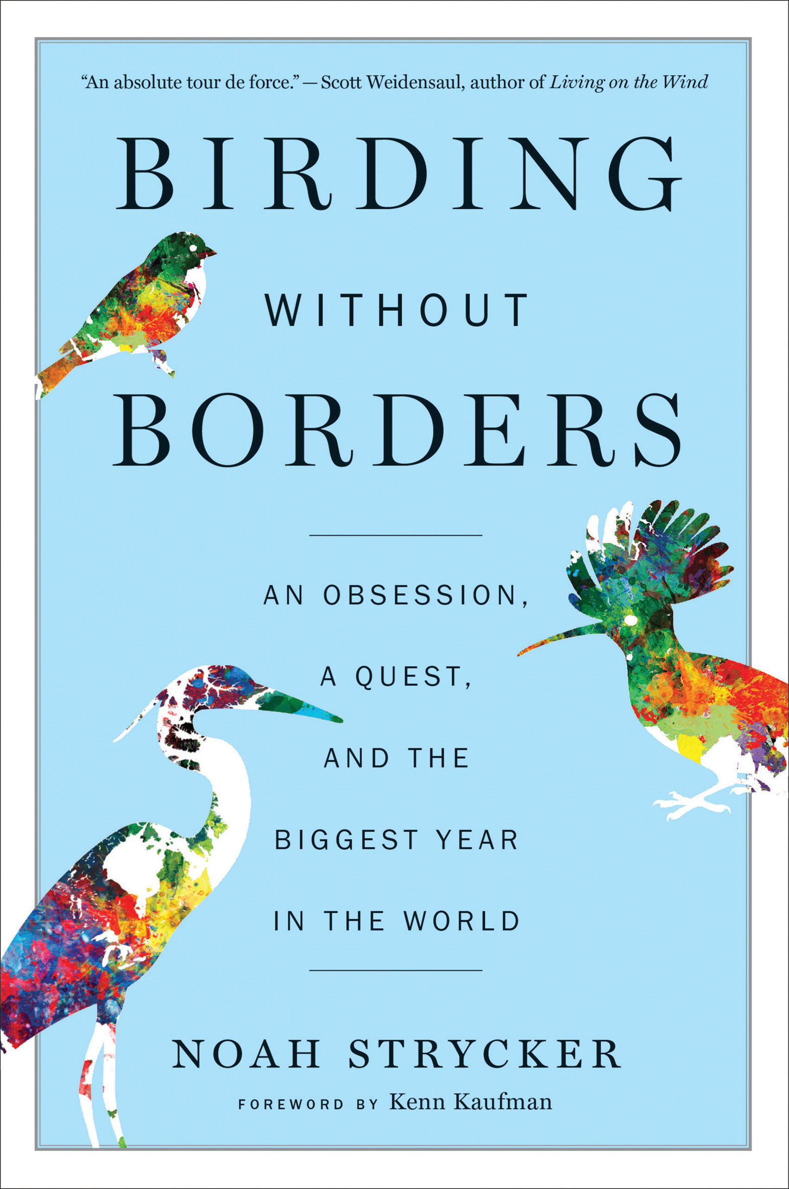 This image is the cover for the book Birding Without Borders