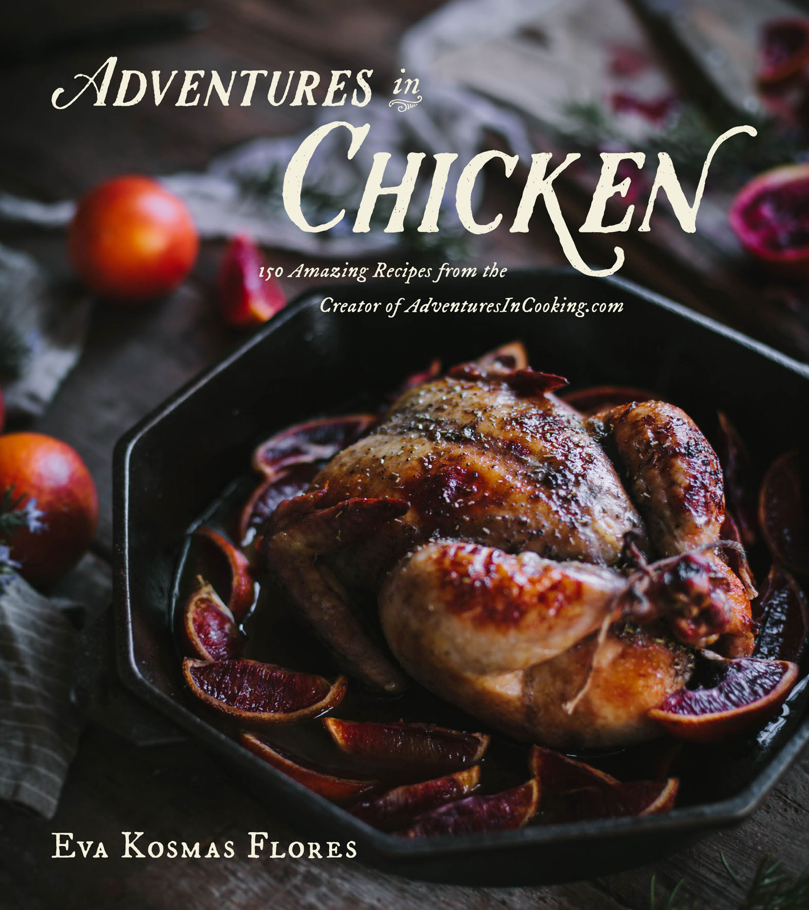 This image is the cover for the book Adventures in Chicken