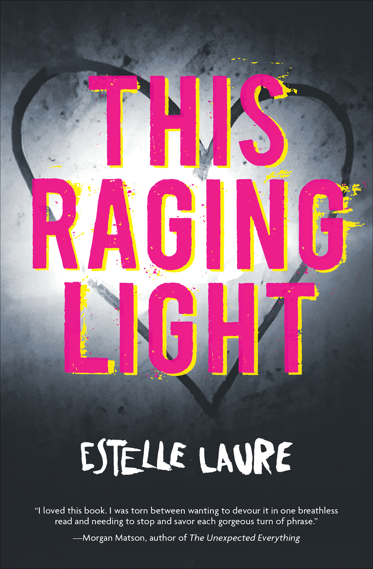 This image is the cover for the book This Raging Light