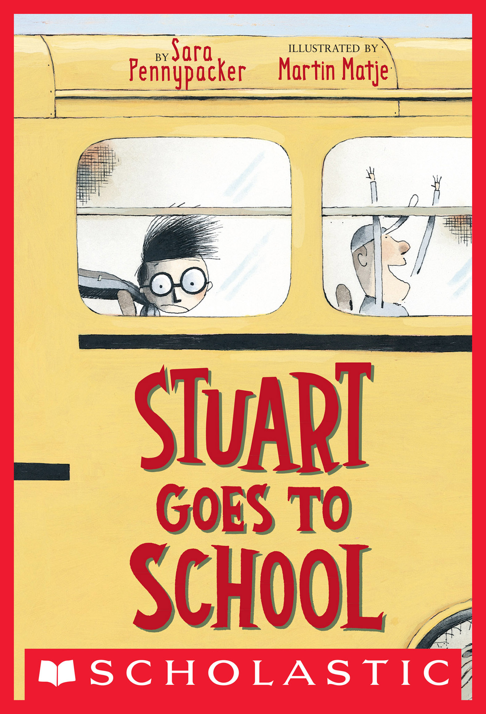 This image is the cover for the book Stuart Goes to School