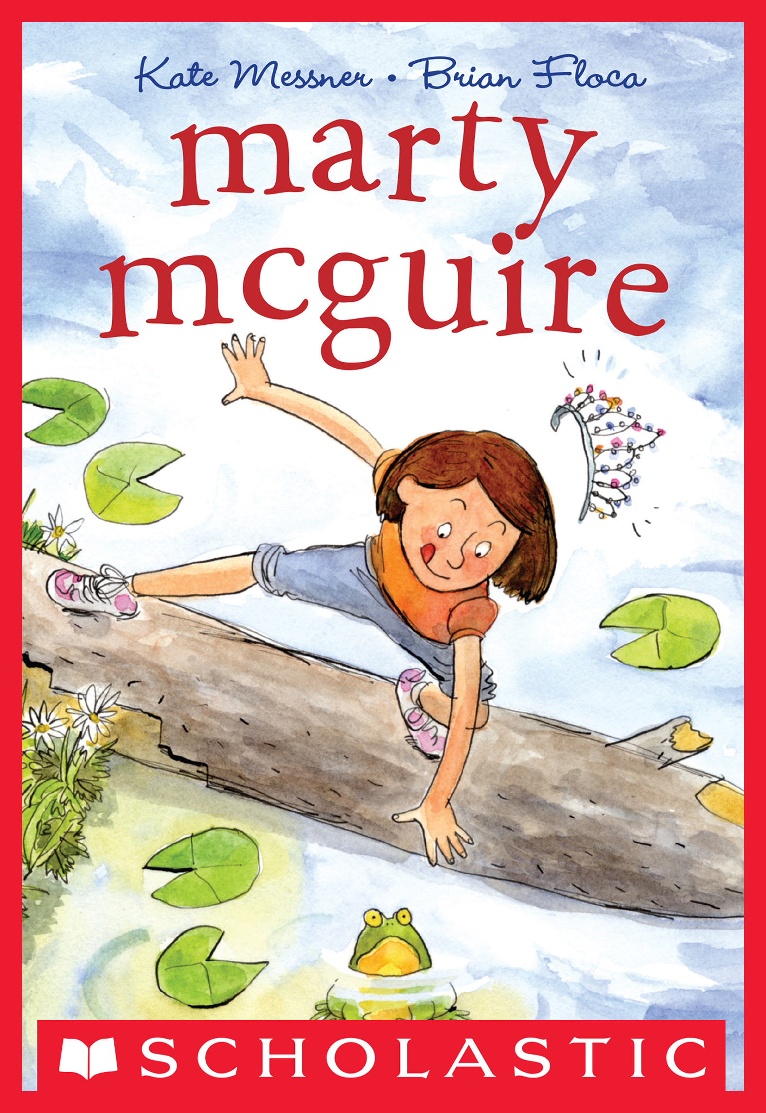 This image is the cover for the book Marty McGuire
