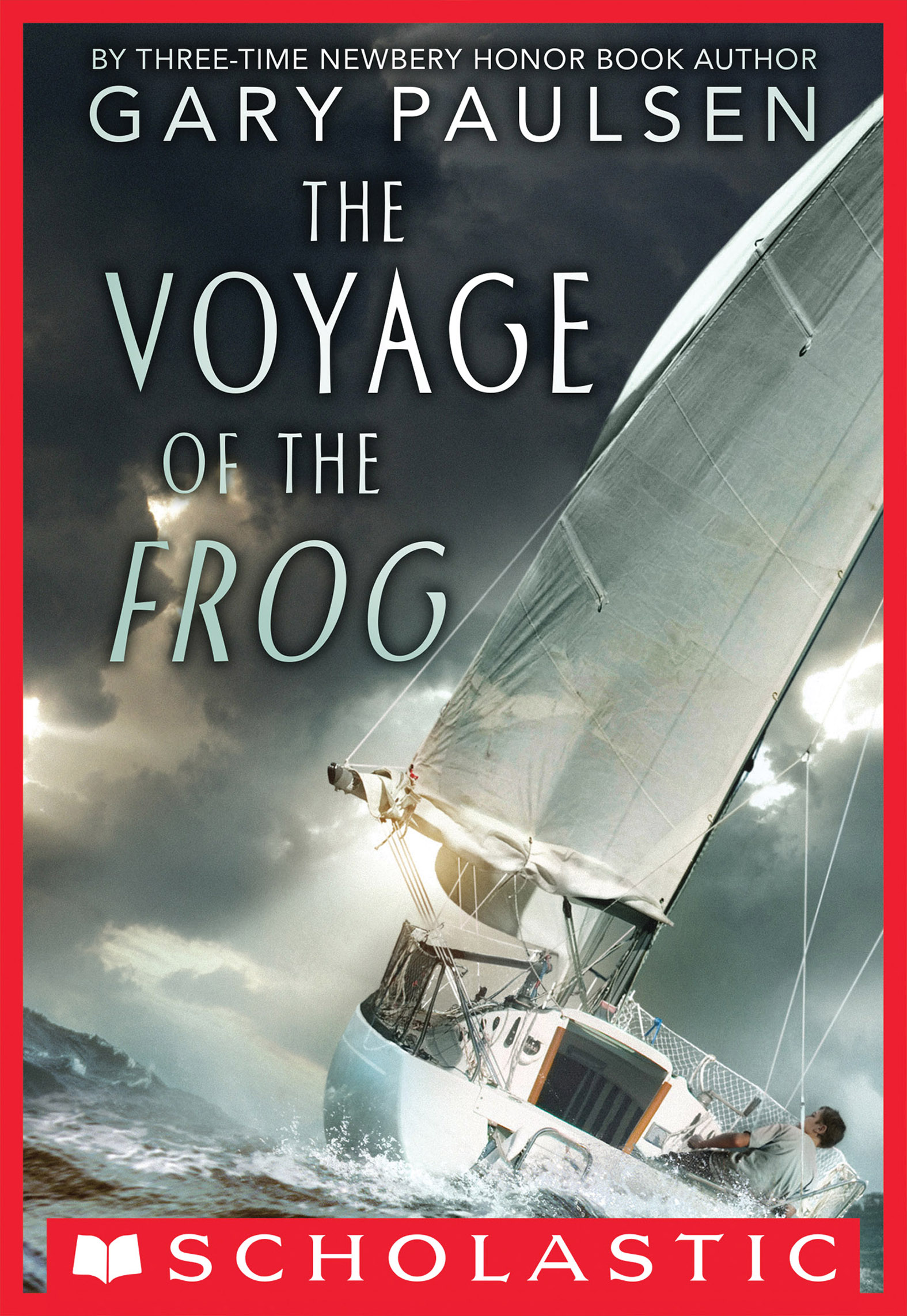 This image is the cover for the book Voyage of the Frog