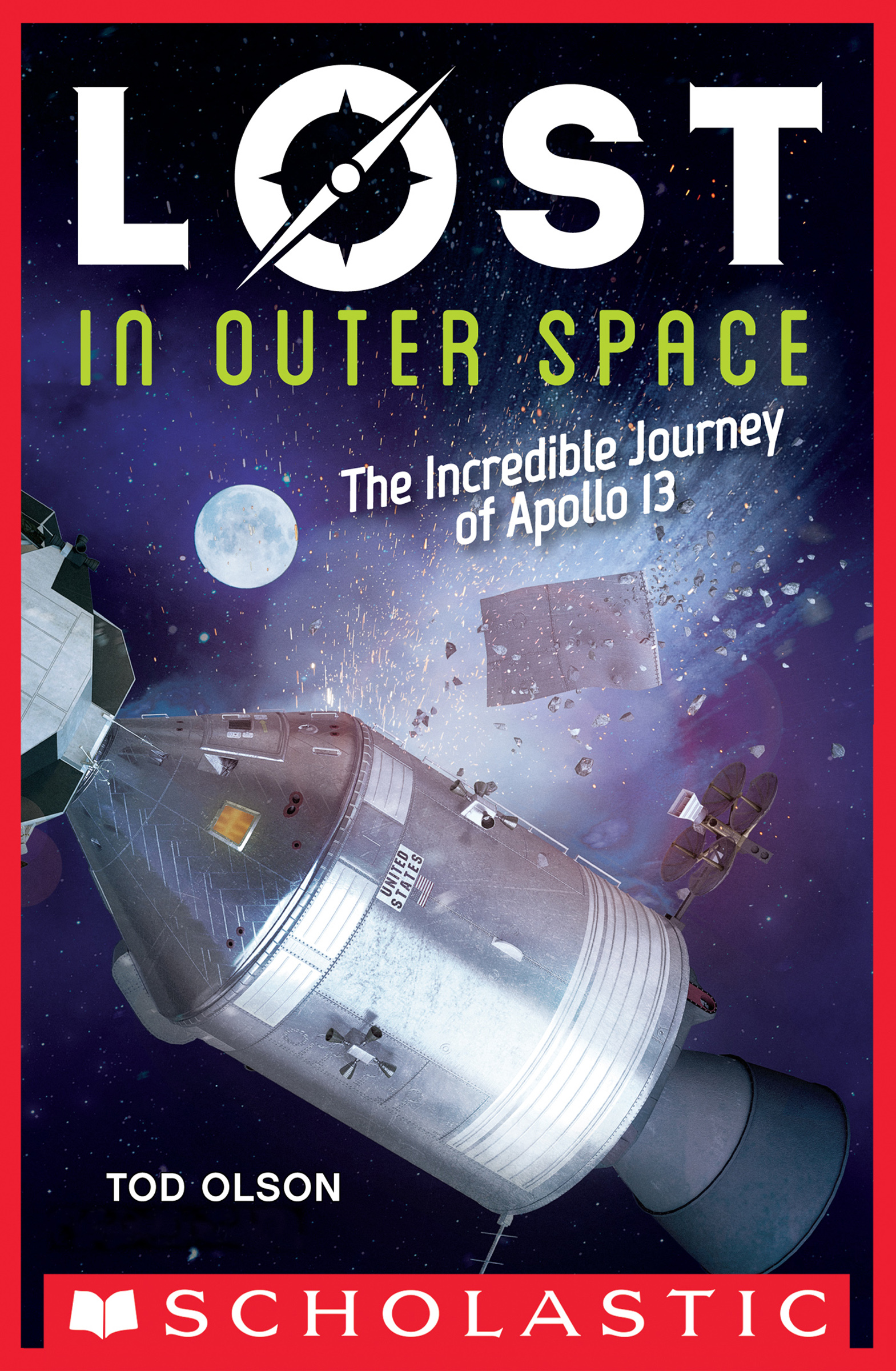 This image is the cover for the book Lost in Outer Space, Lost