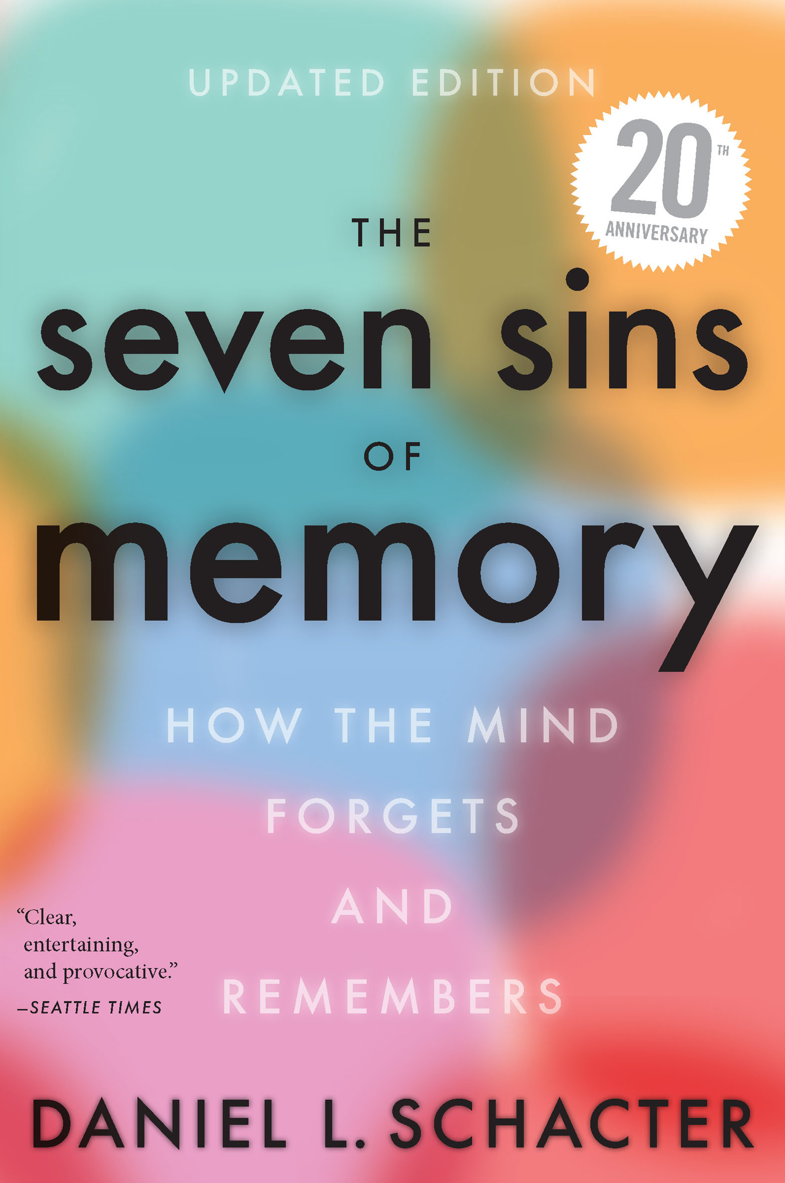 This image is the cover for the book Seven Sins of Memory
