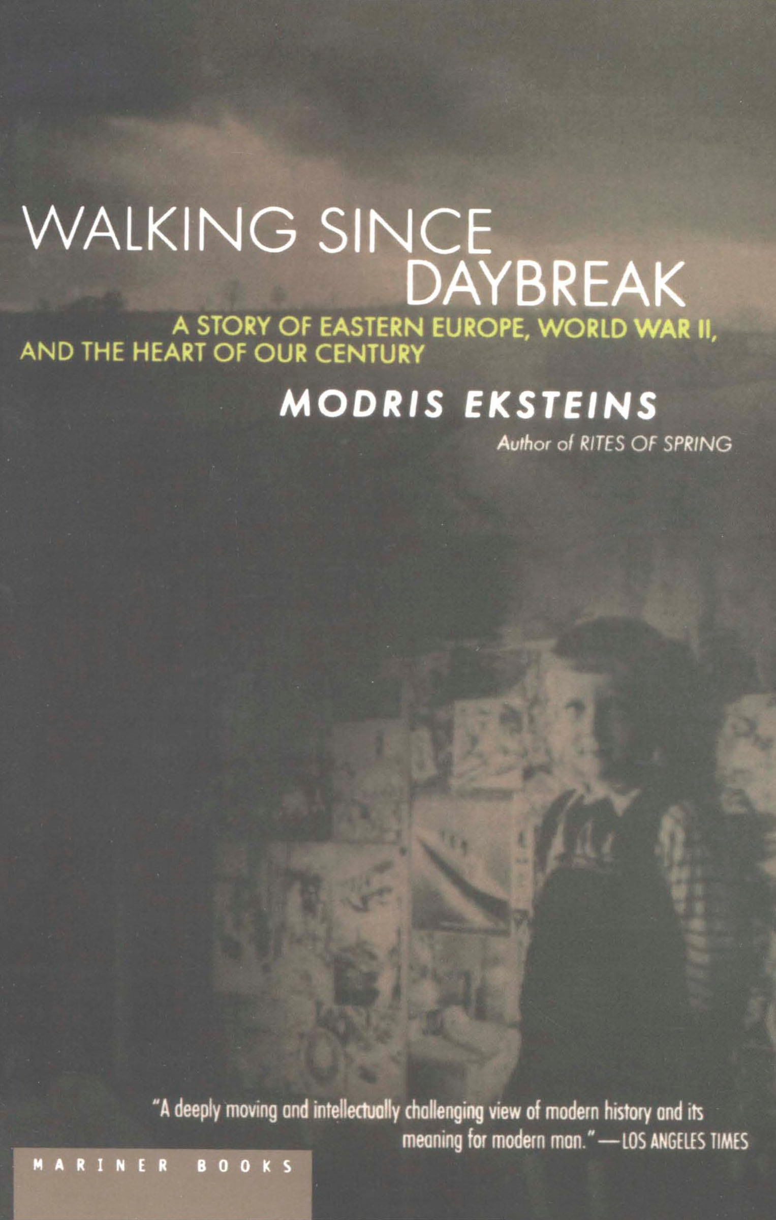 This image is the cover for the book Walking Since Daybreak