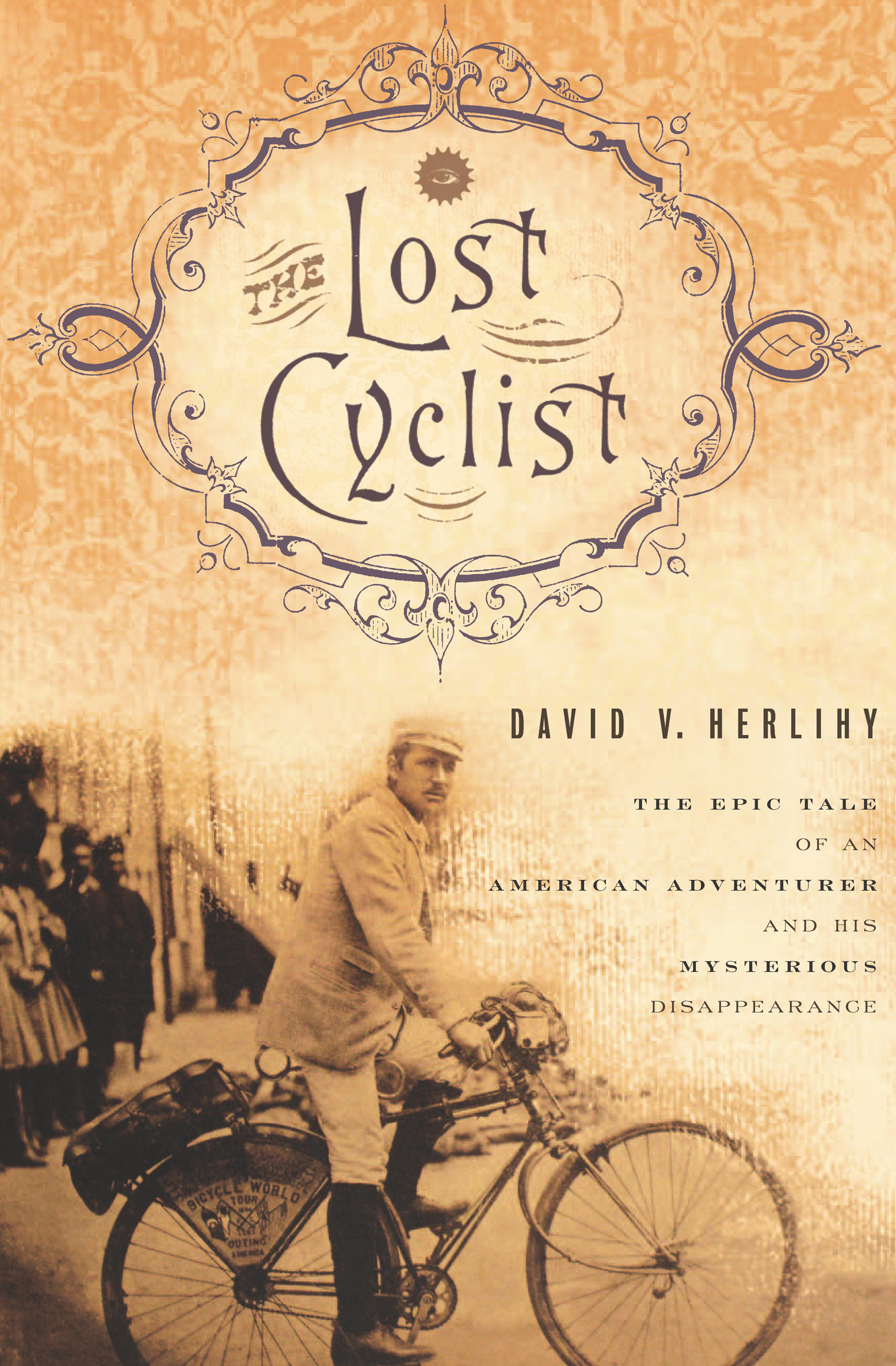This image is the cover for the book Lost Cyclist