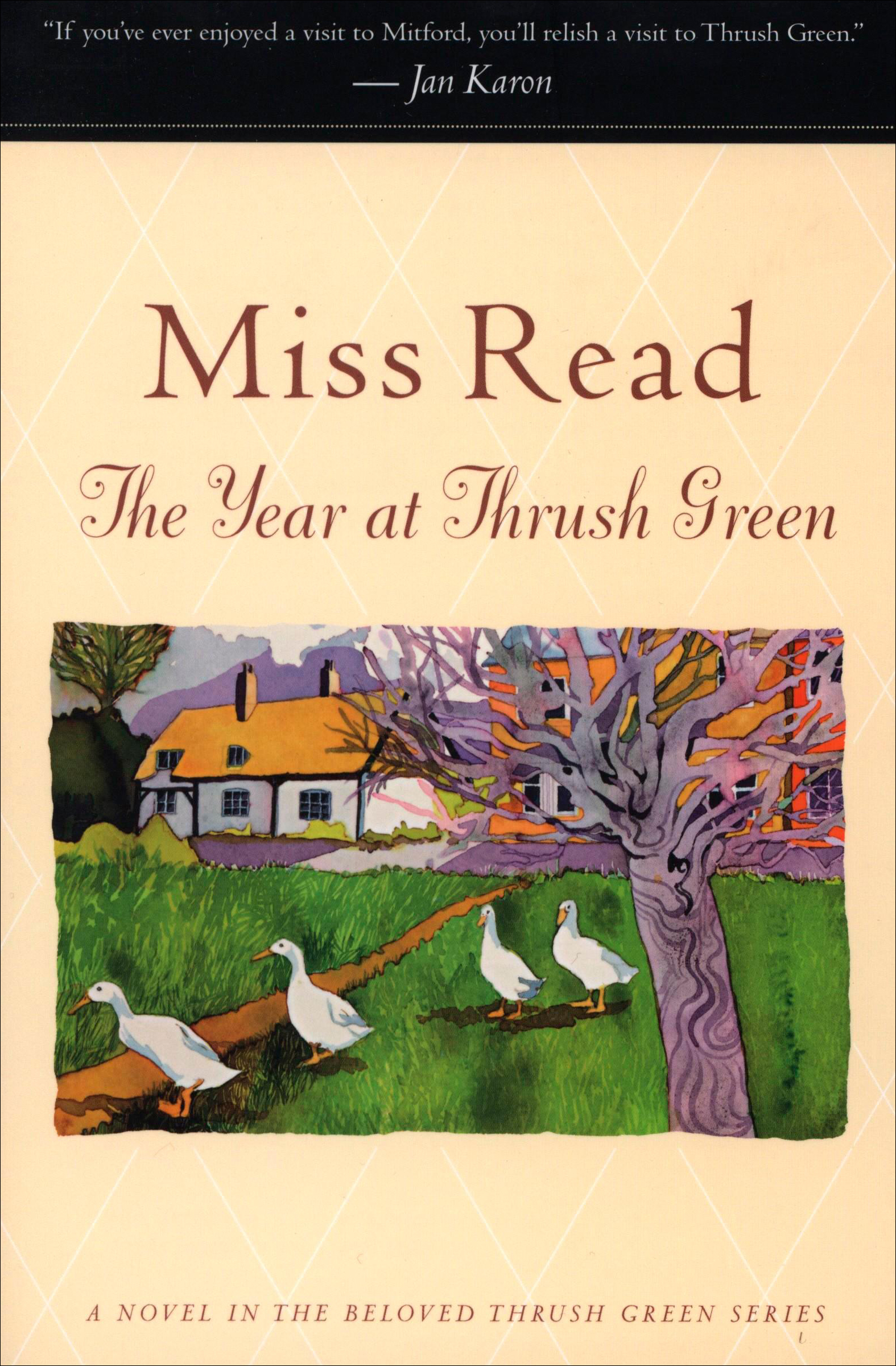 This image is the cover for the book Year at Thrush Green, The Beloved Thrush Green Series