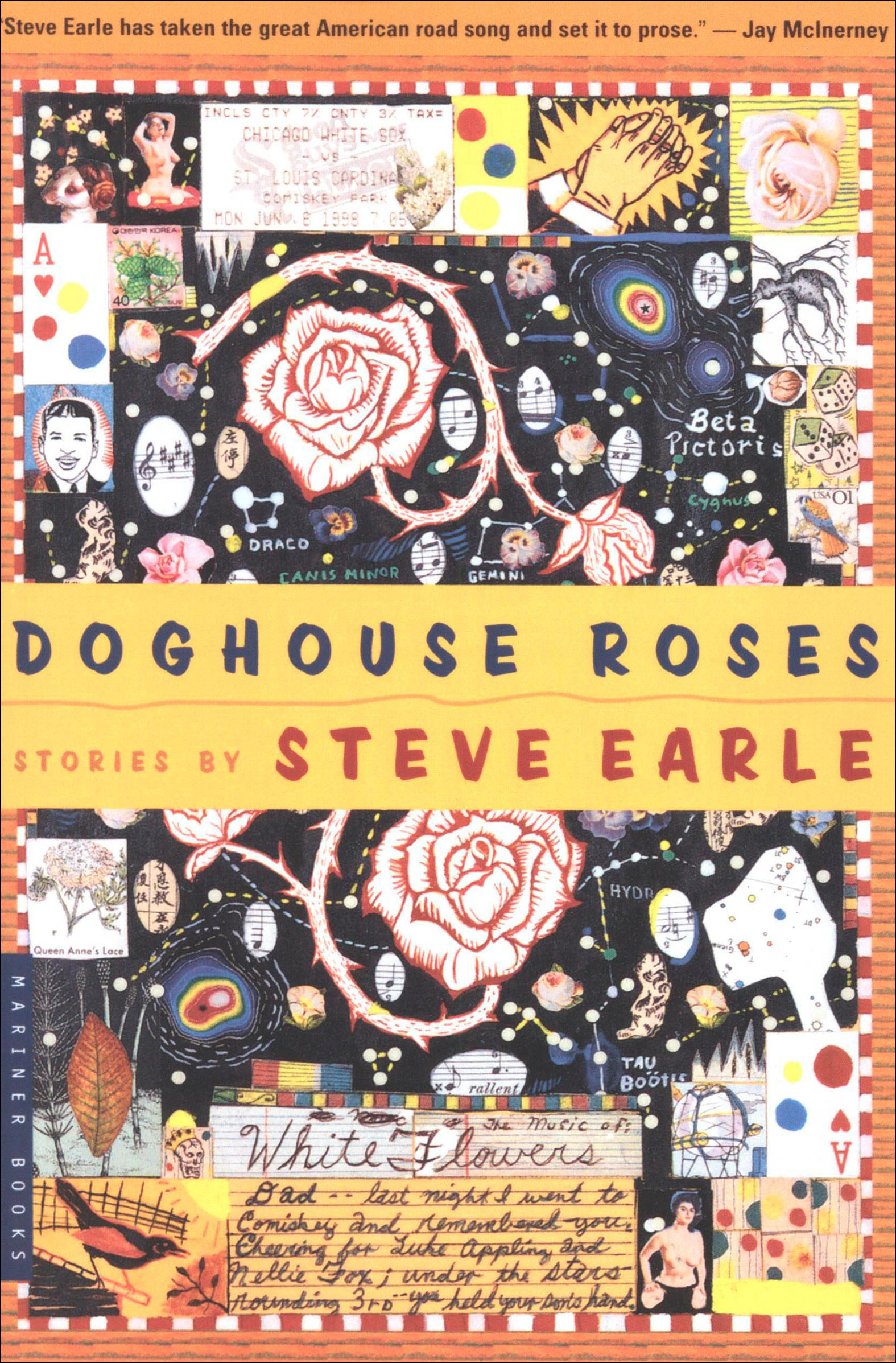This image is the cover for the book Doghouse Roses