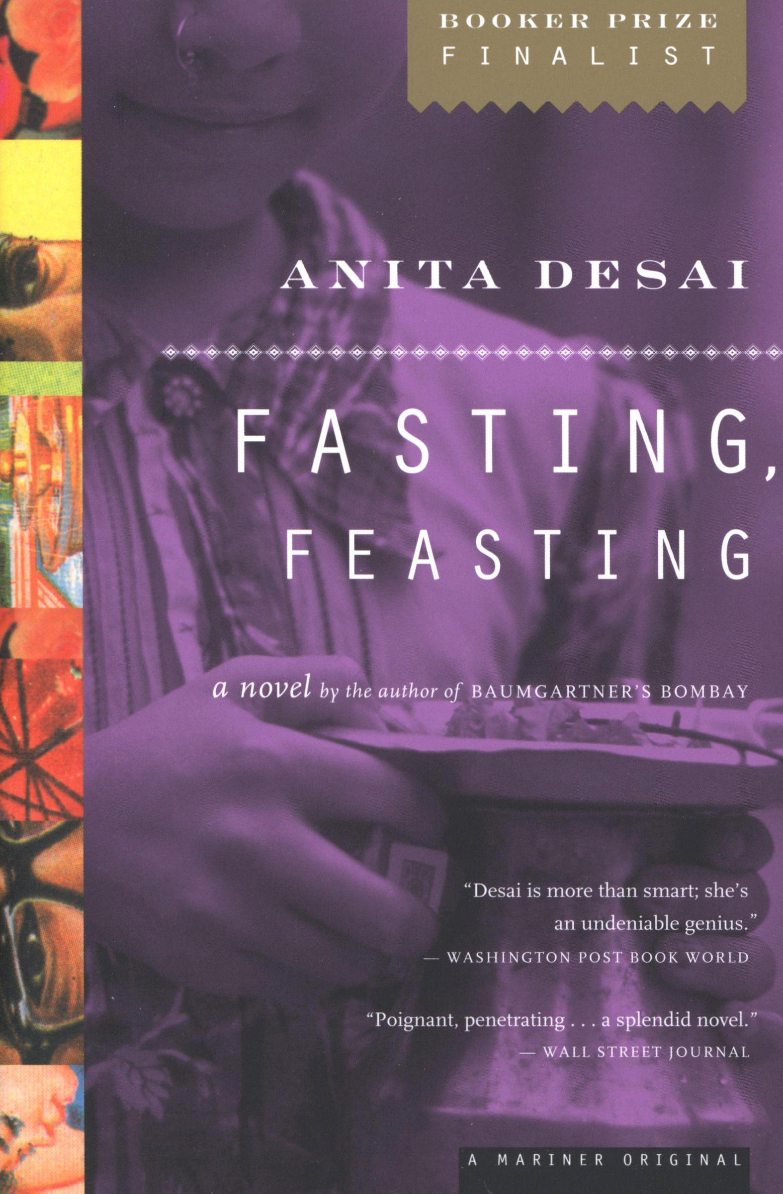 This image is the cover for the book Fasting, Feasting